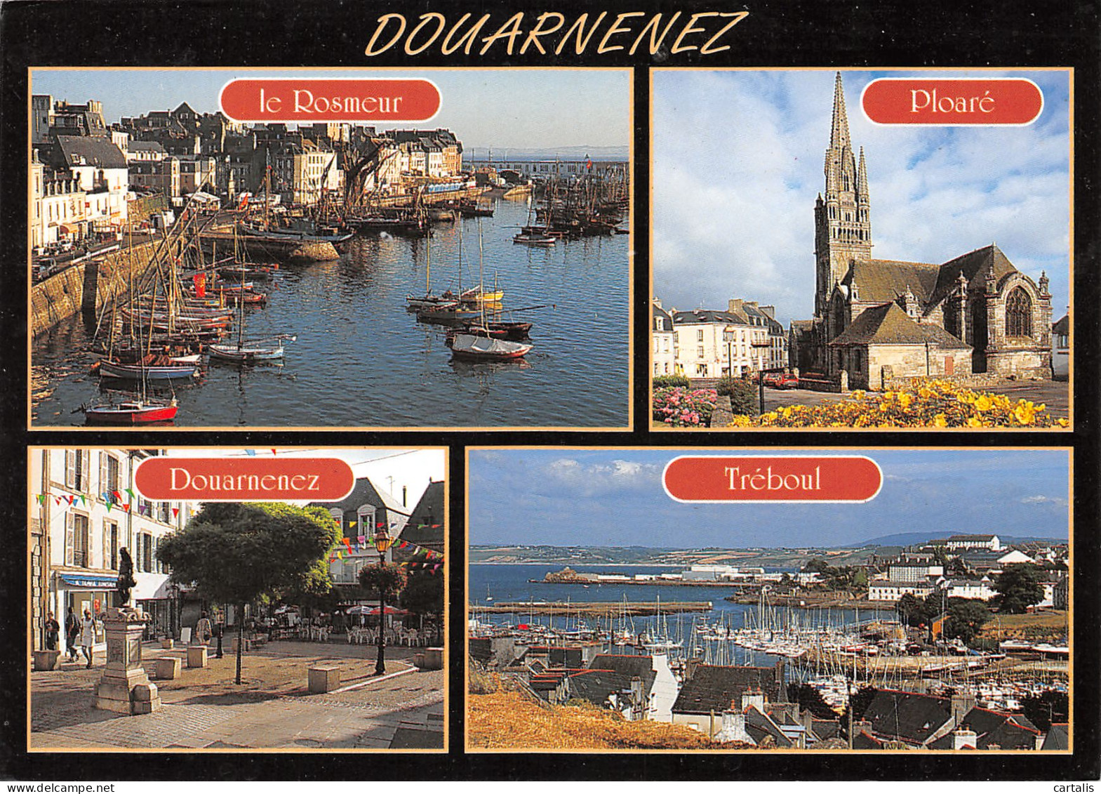 29-DOUARNENEZ TREBOUL-N°3834-D/0063 - Douarnenez