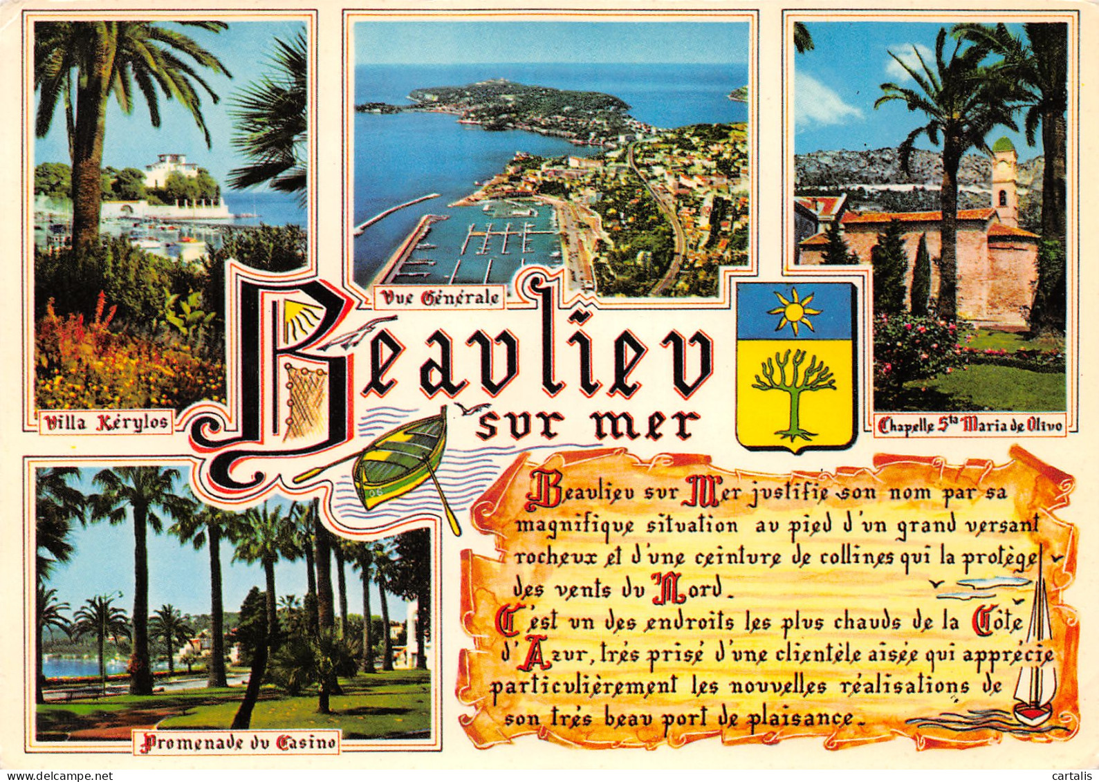 06-BEAULIEU SUR MER-N°3835-A/0329 - Beaulieu-sur-Mer