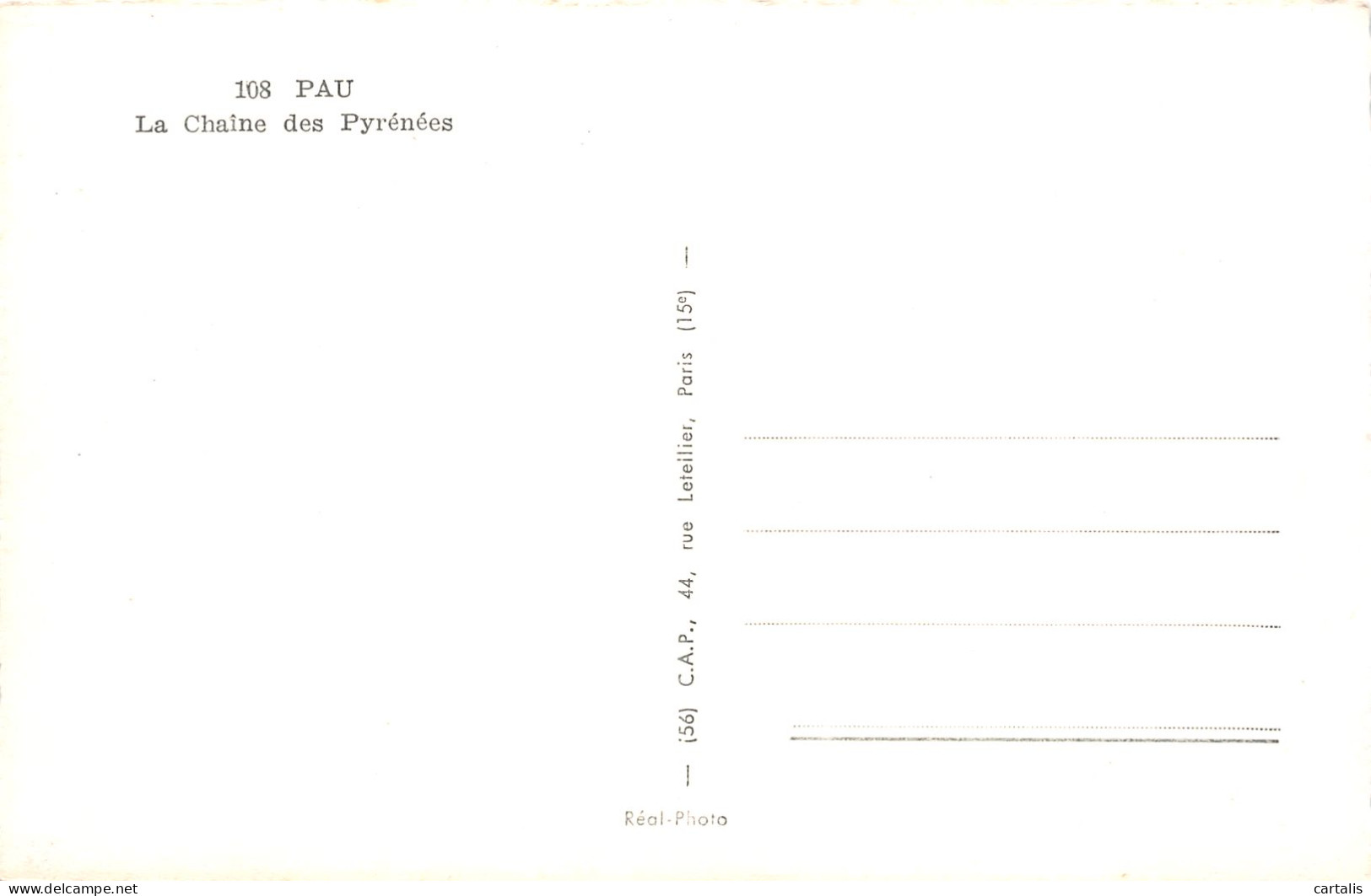 64-PAU-N°3834-E/0311 - Pau