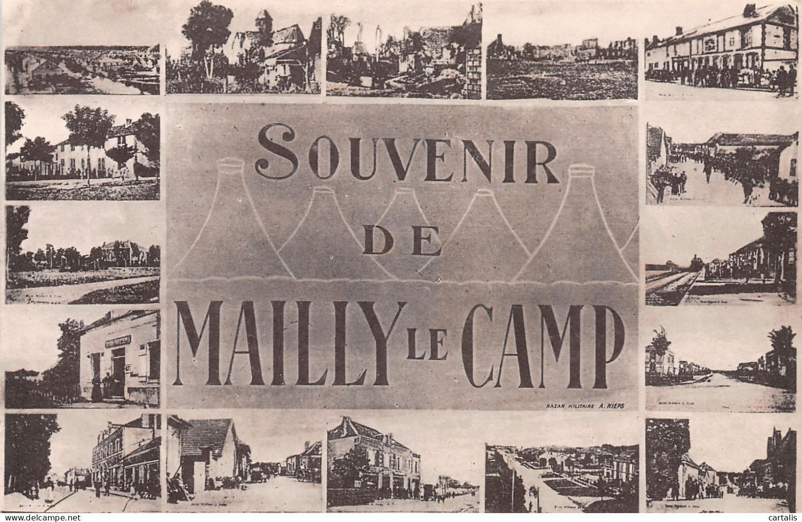 10-MAILLY LE CAMP-N°3834-E/0227 - Mailly-le-Camp