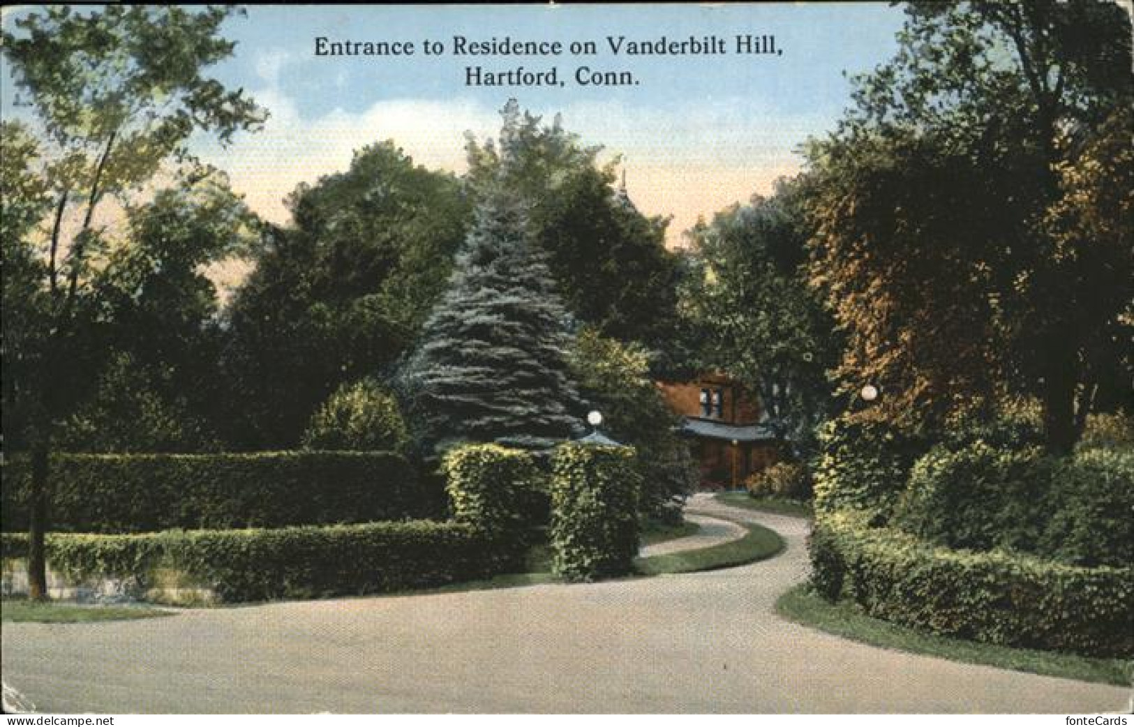 11328705 Hartford_Connecticut Entrance Residence Vanderbilt Hill - Sonstige & Ohne Zuordnung