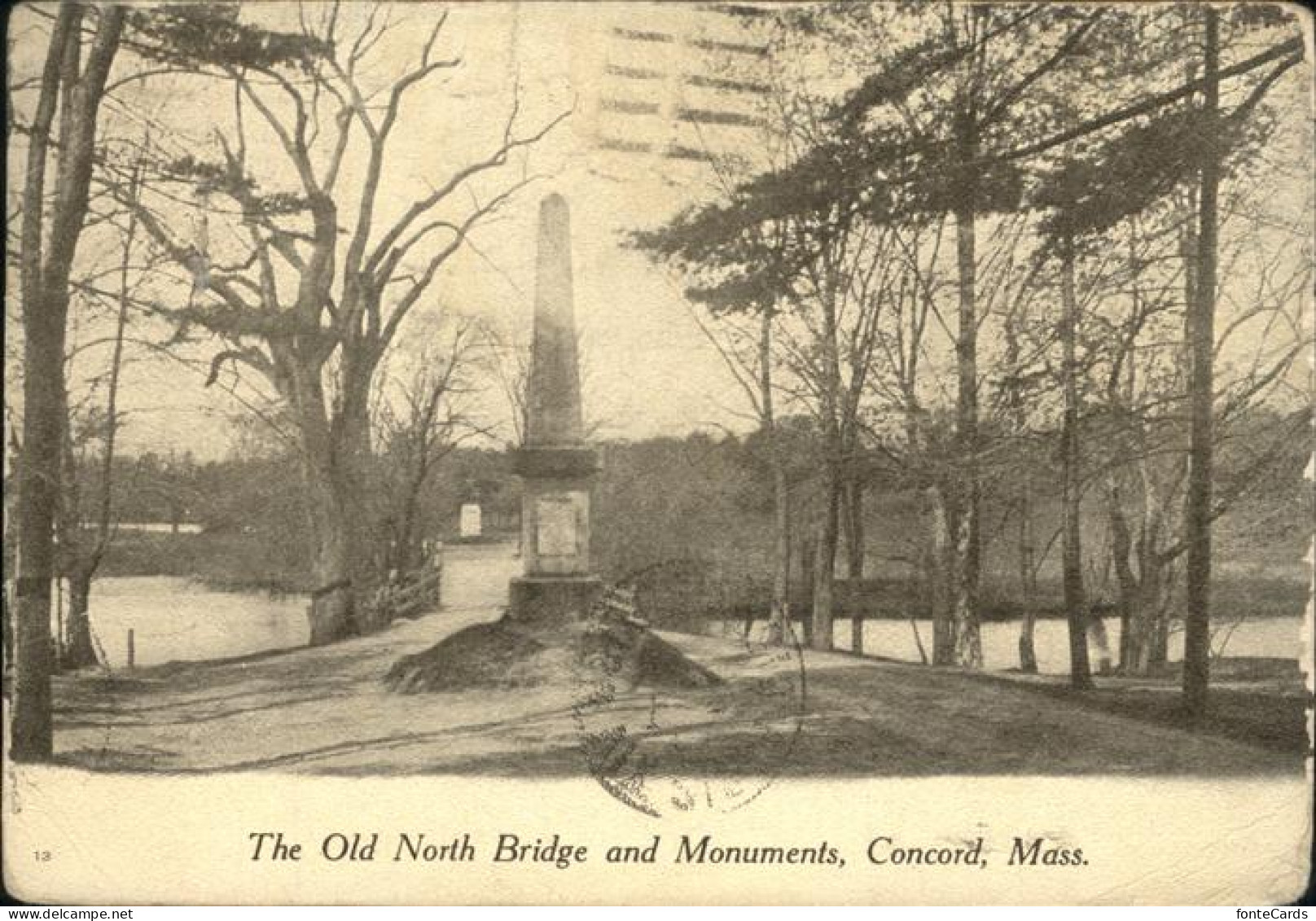 11328641 Concord_Massachusetts Old North Bridge And Monuments - Autres & Non Classés