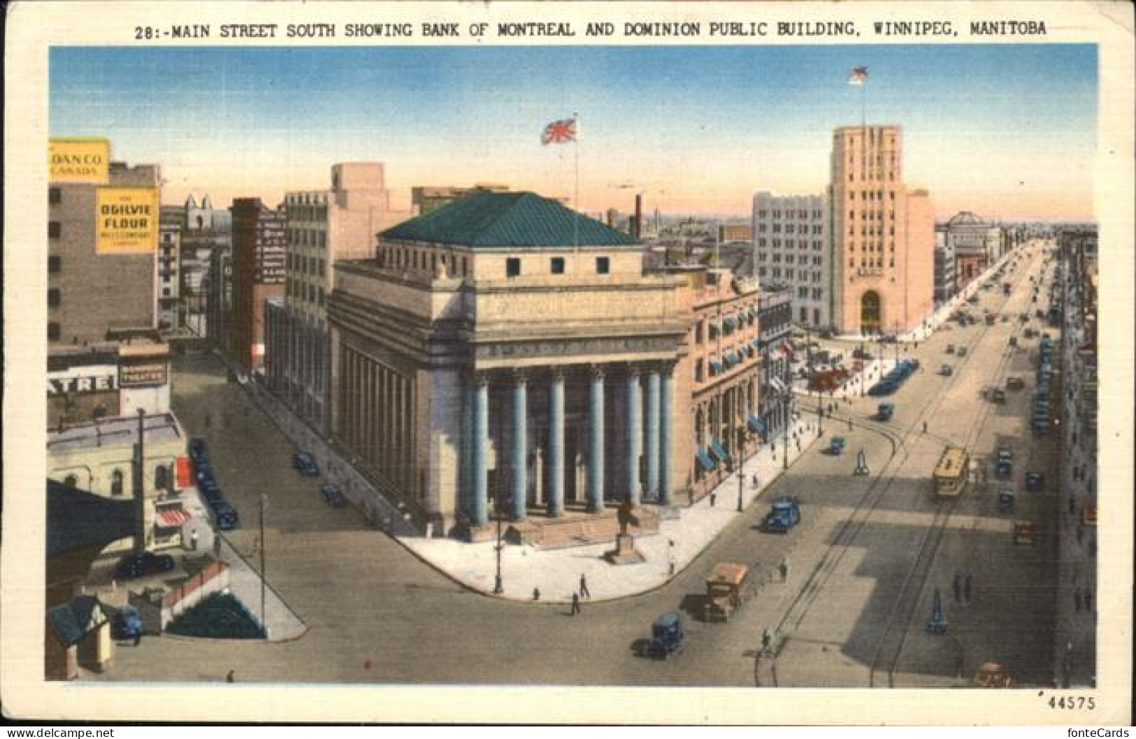 11328571 Winnipeg Main Street Bank Of Montreal Winnipeg - Unclassified