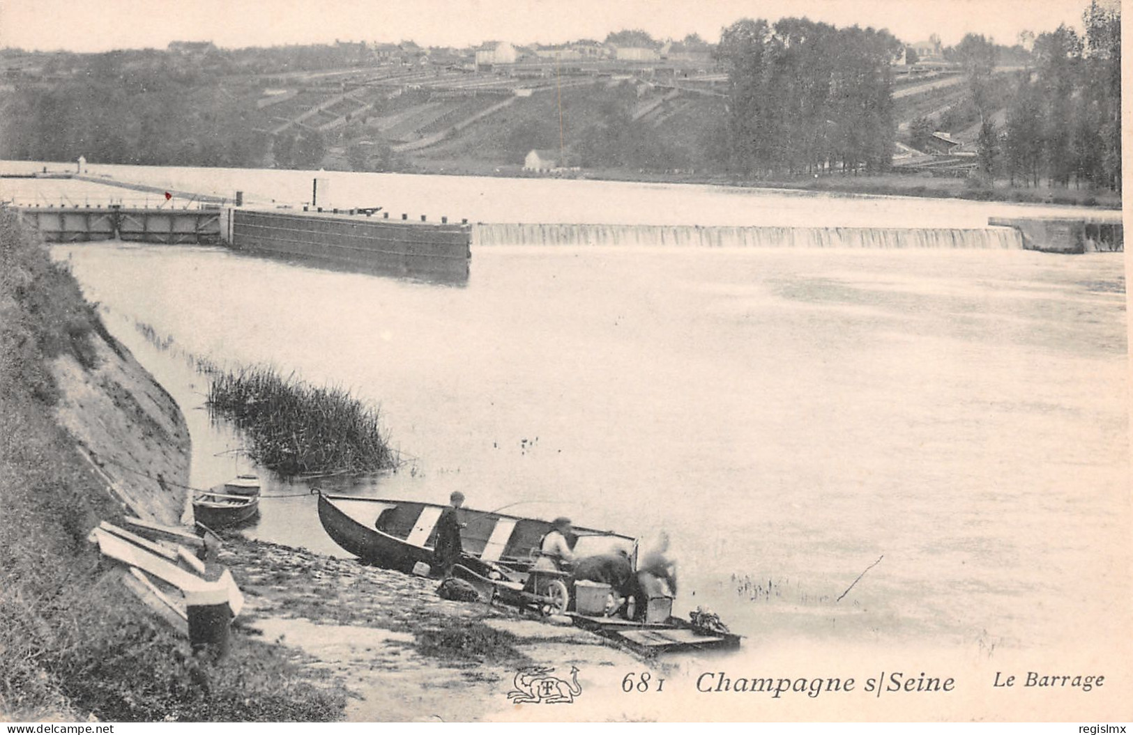 77-CHAMPAGNE SUR SEINE-N°T2566-G/0157 - Champagne Sur Seine