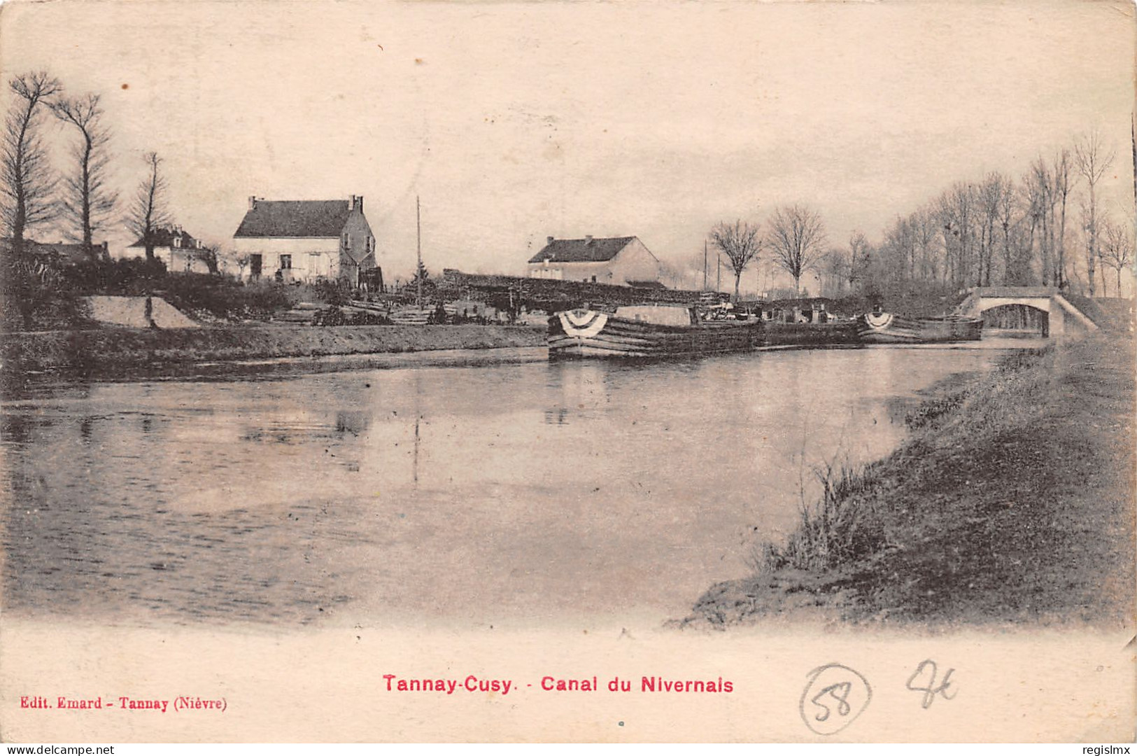 58-TANNAY CUSY-N°T2569-A/0163 - Tannay