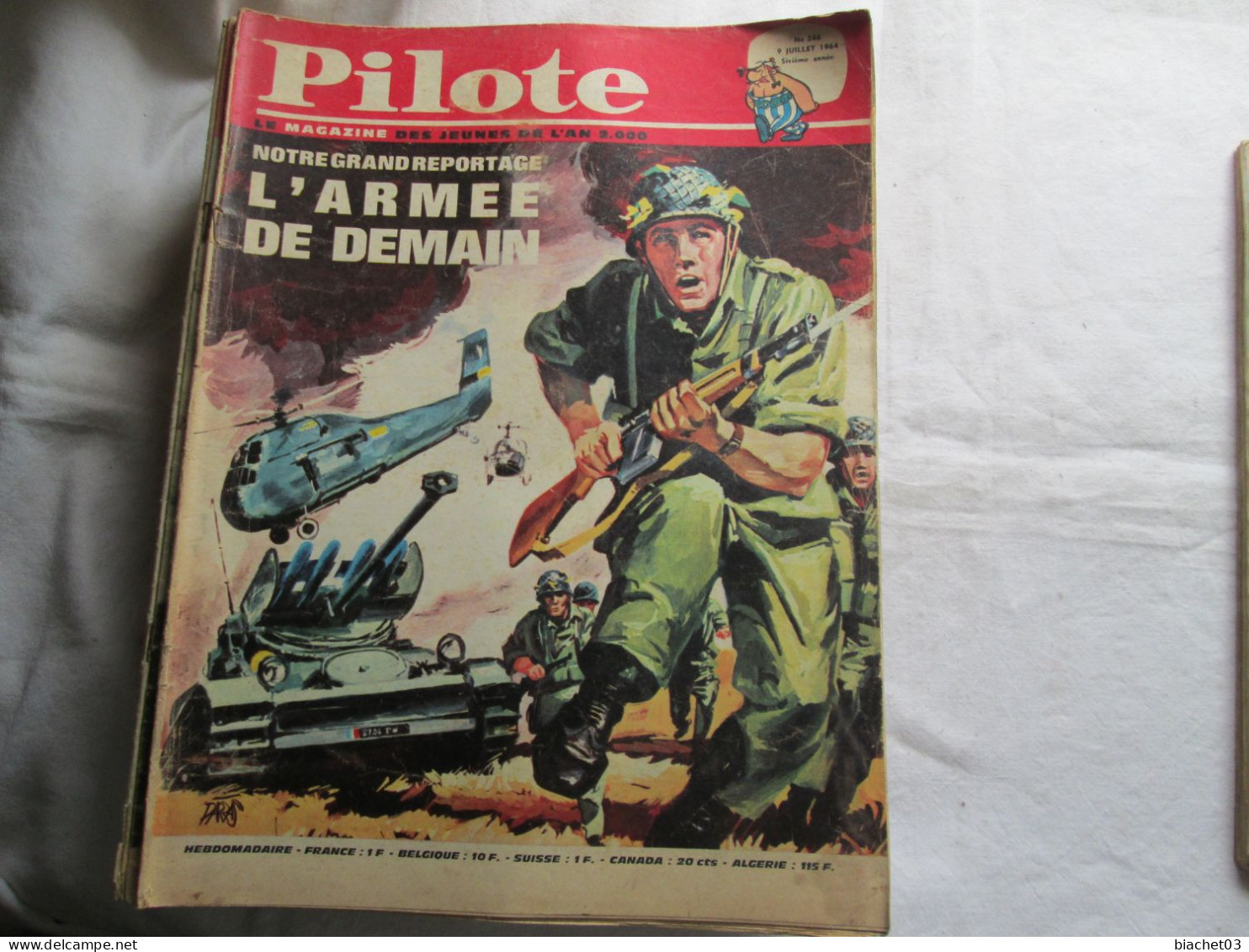 PILOTE Le Journal D'Astérix Et Obélix  N°246 - Pilote