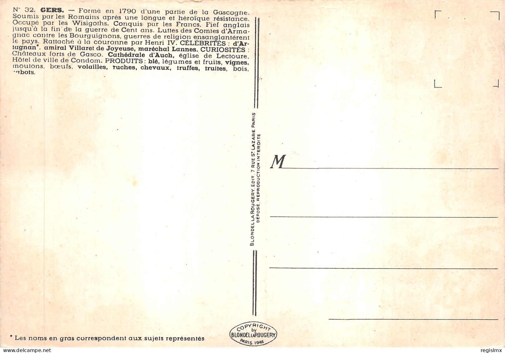 32-PANORAMA DU GERS-N°578-B/0079 - Otros & Sin Clasificación