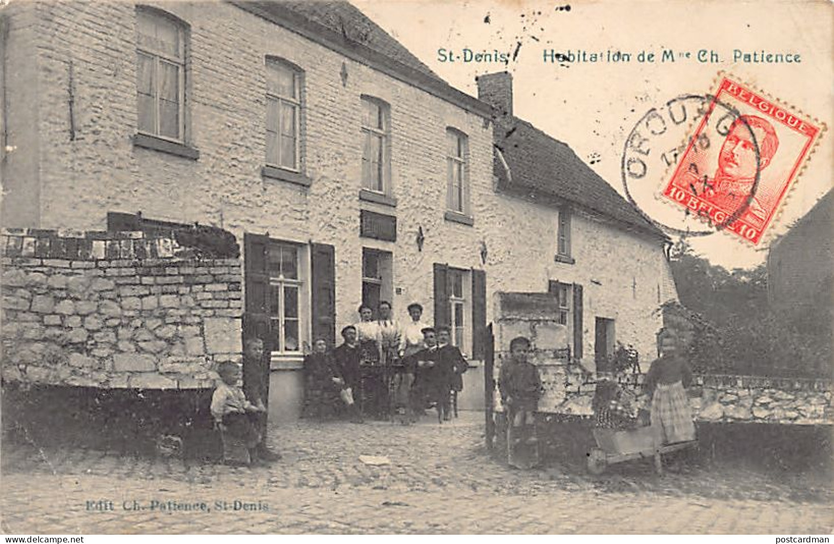 SAINT-DENIS Mons (Hainaut) Habitation De Mme. Ch. Patience - Other & Unclassified