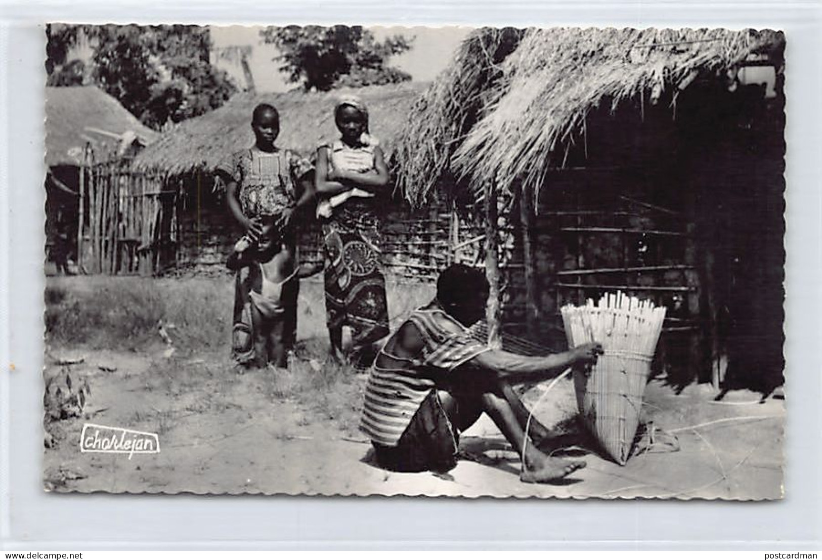 Congo - Région De Brazzaville - Village Des Vanniers - Ed. Charlejean 20 - French Congo