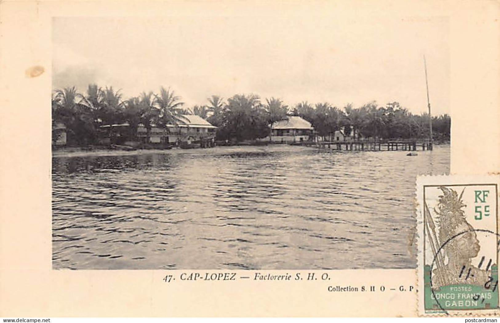 Gabon - CAP-LOPEZ - Factorerie S.H.O. Société Haut-Ogoué - Ed. S.H.O. - G.P. 47 - Gabon