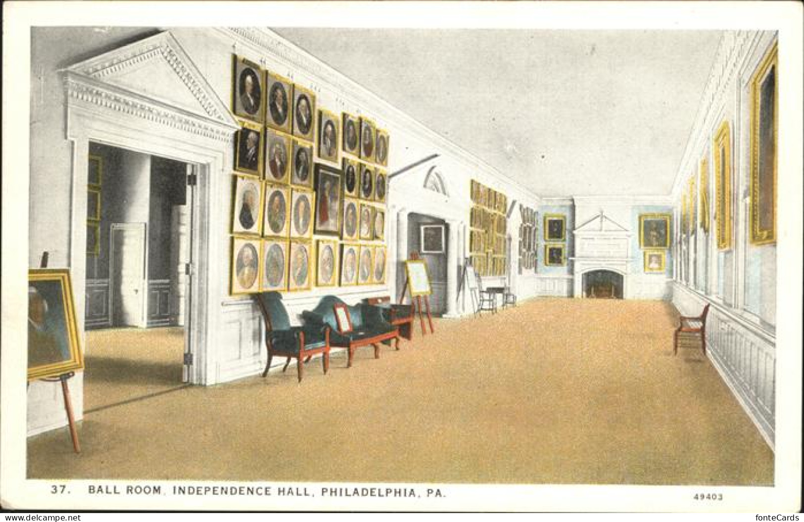 11325990 Philadelphia Pennsylvania Ball Room Independence Hall Philadelphia Penn - Sonstige & Ohne Zuordnung