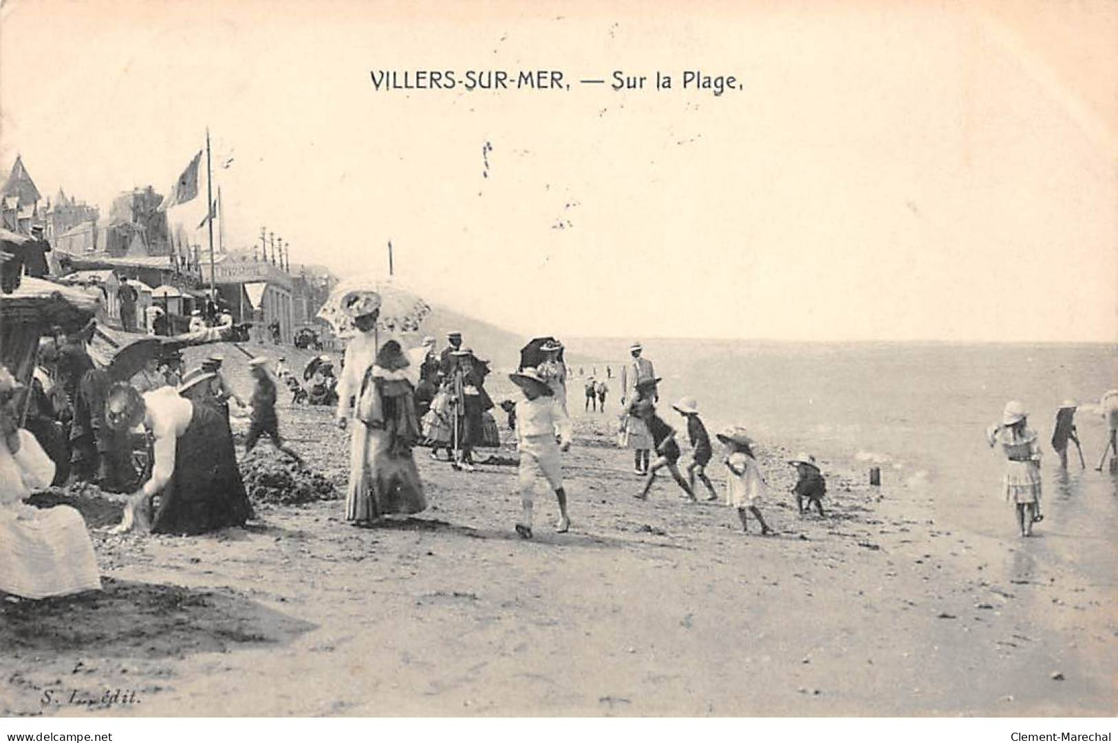 VILLERS SUR MER - Sur La Plage - Très Bon état - Villers Sur Mer