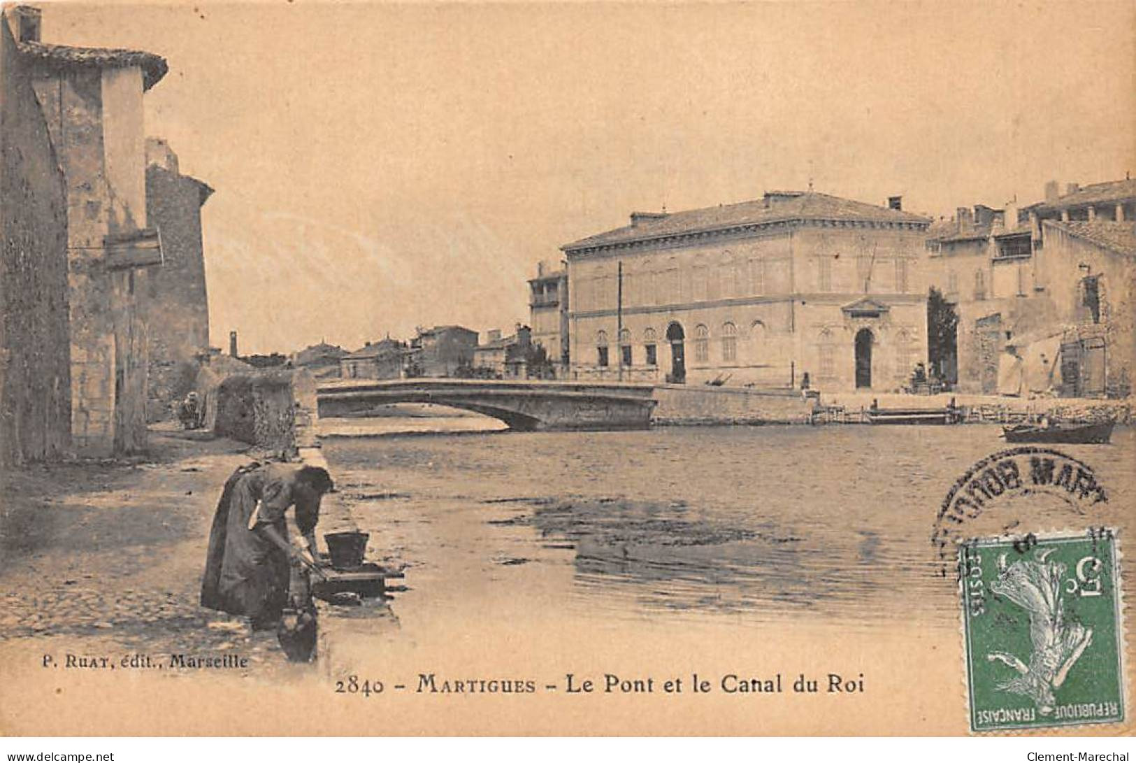 MARTIGUES - Le Pont Et Le Canal Du Roi - Très Bon état - Martigues