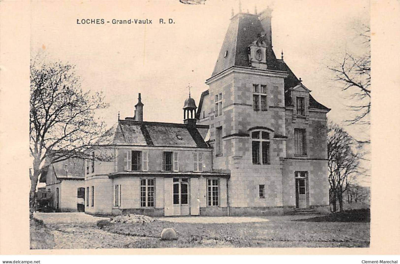 LOCHES - Grand Vaulx - Château - Très Bon état - Loches