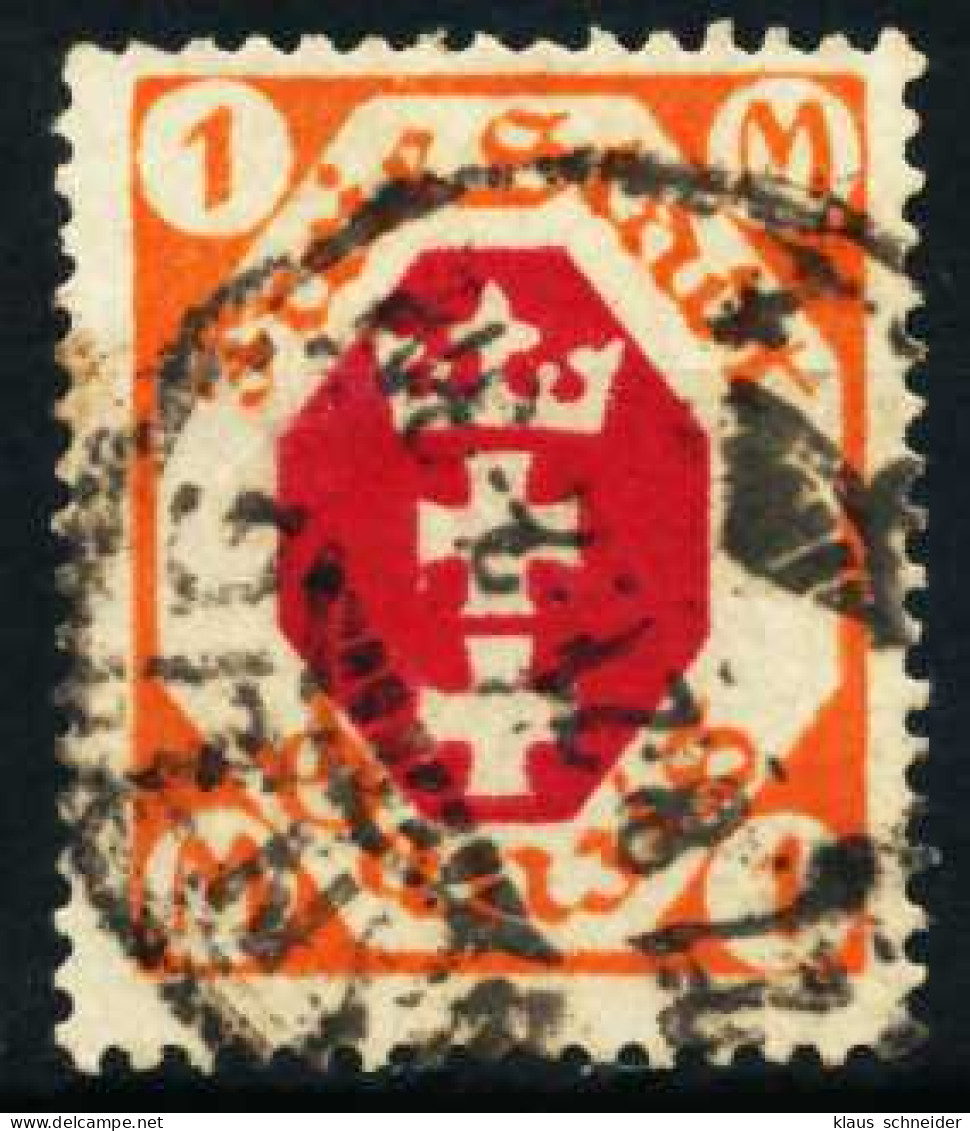 DANZIG 1921 Nr 83X Gestempelt X4D6192 - Used