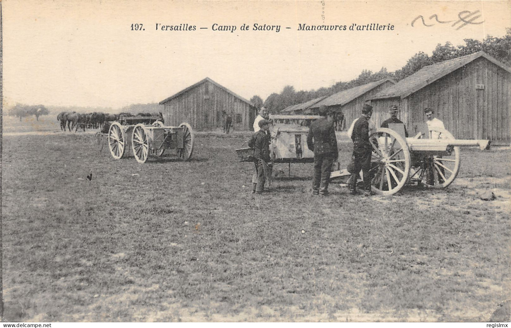 78-VERSAILLES-CAMP DE SATORY-N°585-A/0219 - Versailles (Schloß)