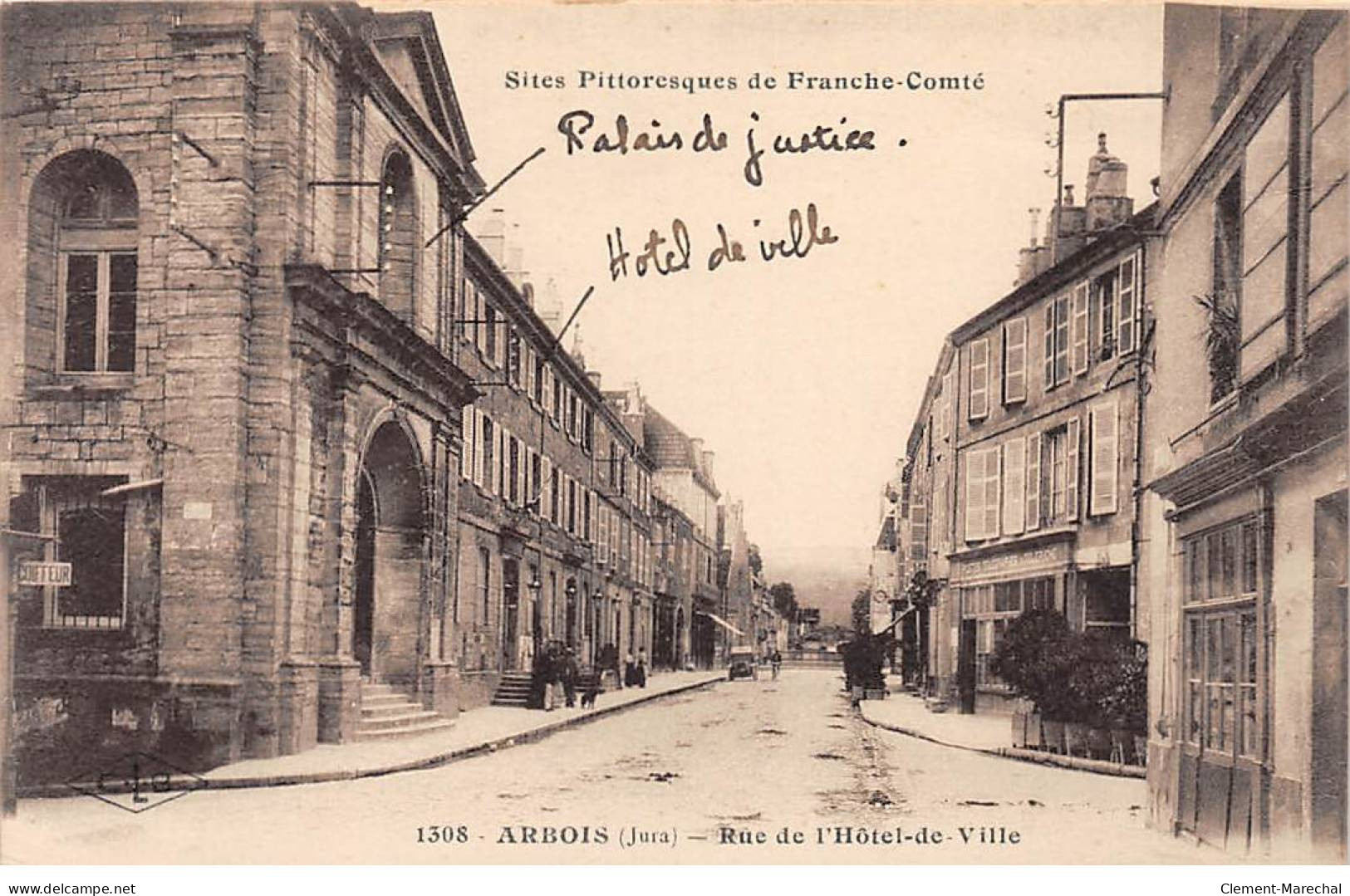 ARBOIS - Rue De L'Hôtel De Ville - Très Bon état - Arbois
