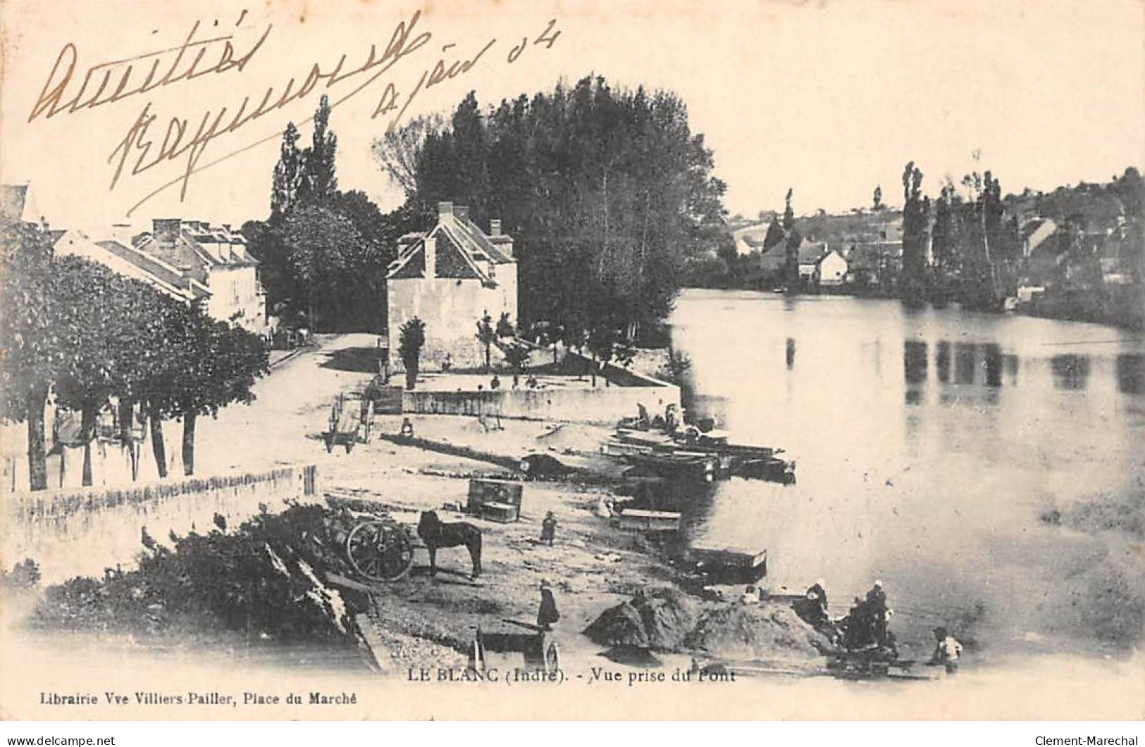 LE BLANC - Vue Prise Du Pont - Très Bon état - Le Blanc