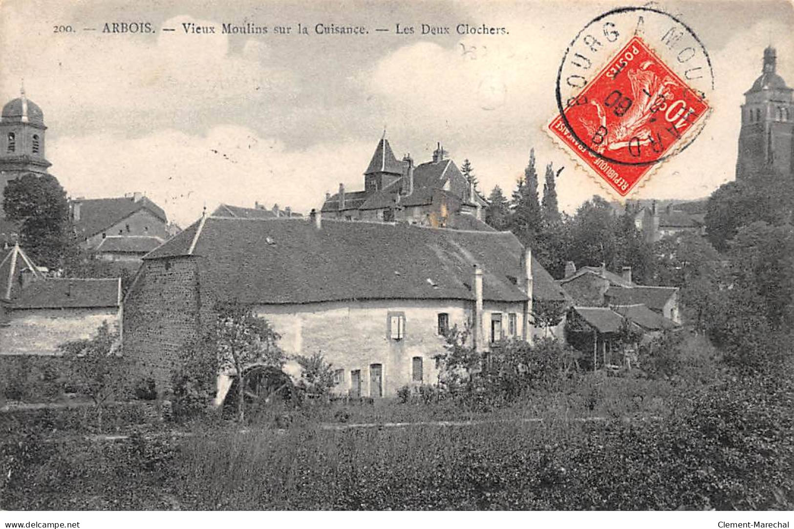 ARBOIS - Vieux Moulins Sur La Cuisance - Les Deux Clochers - Très Bon état - Arbois