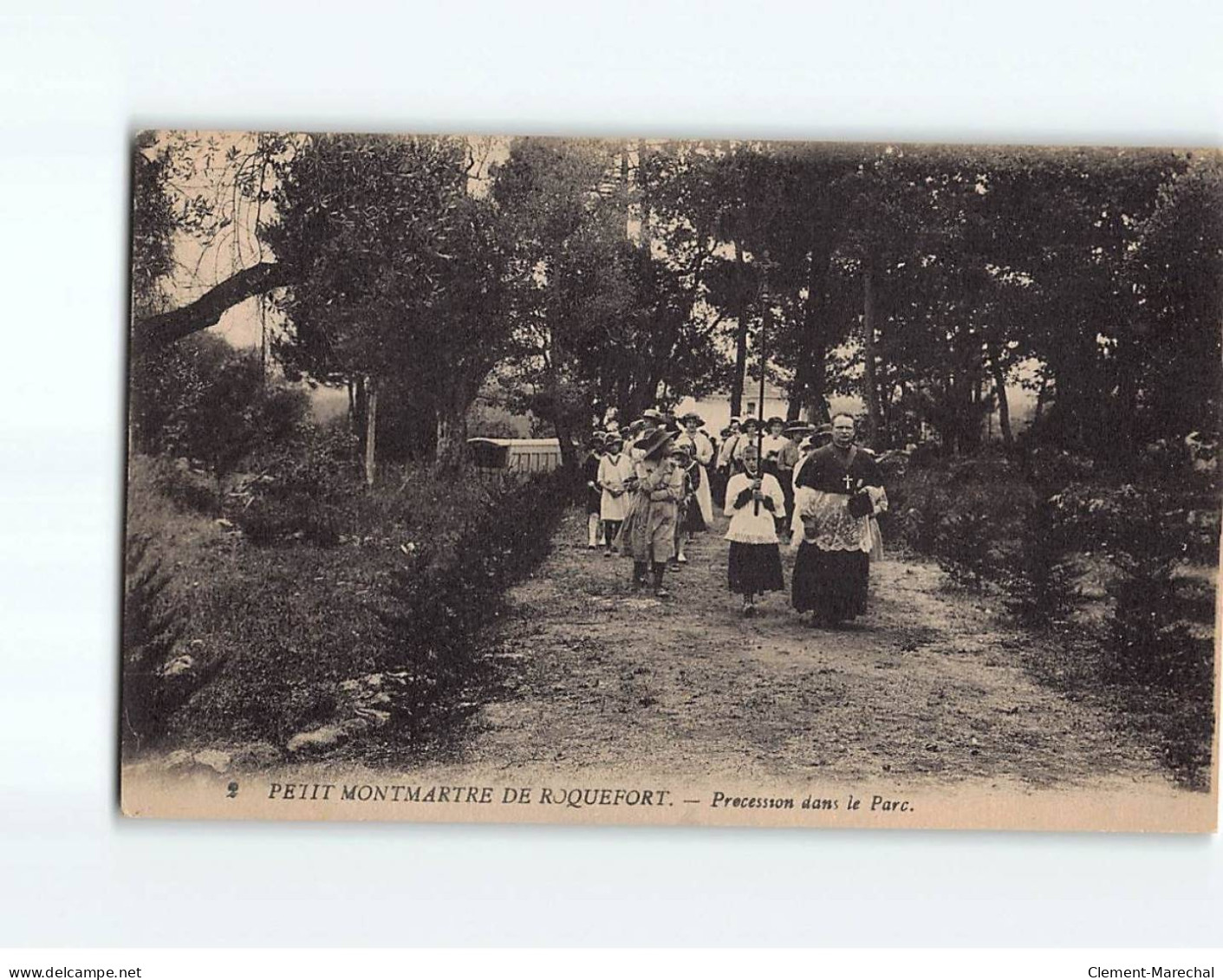 Petit Montmartre De Roquefort, Procession Dans Le Parc - Très Bon état - Other & Unclassified