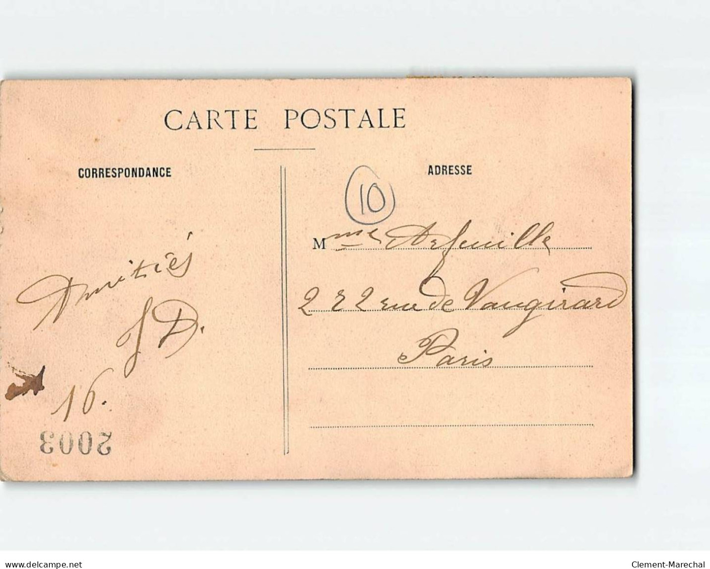 ARCIS SUR AUBE : Carte Souvenir - état - Arcis Sur Aube