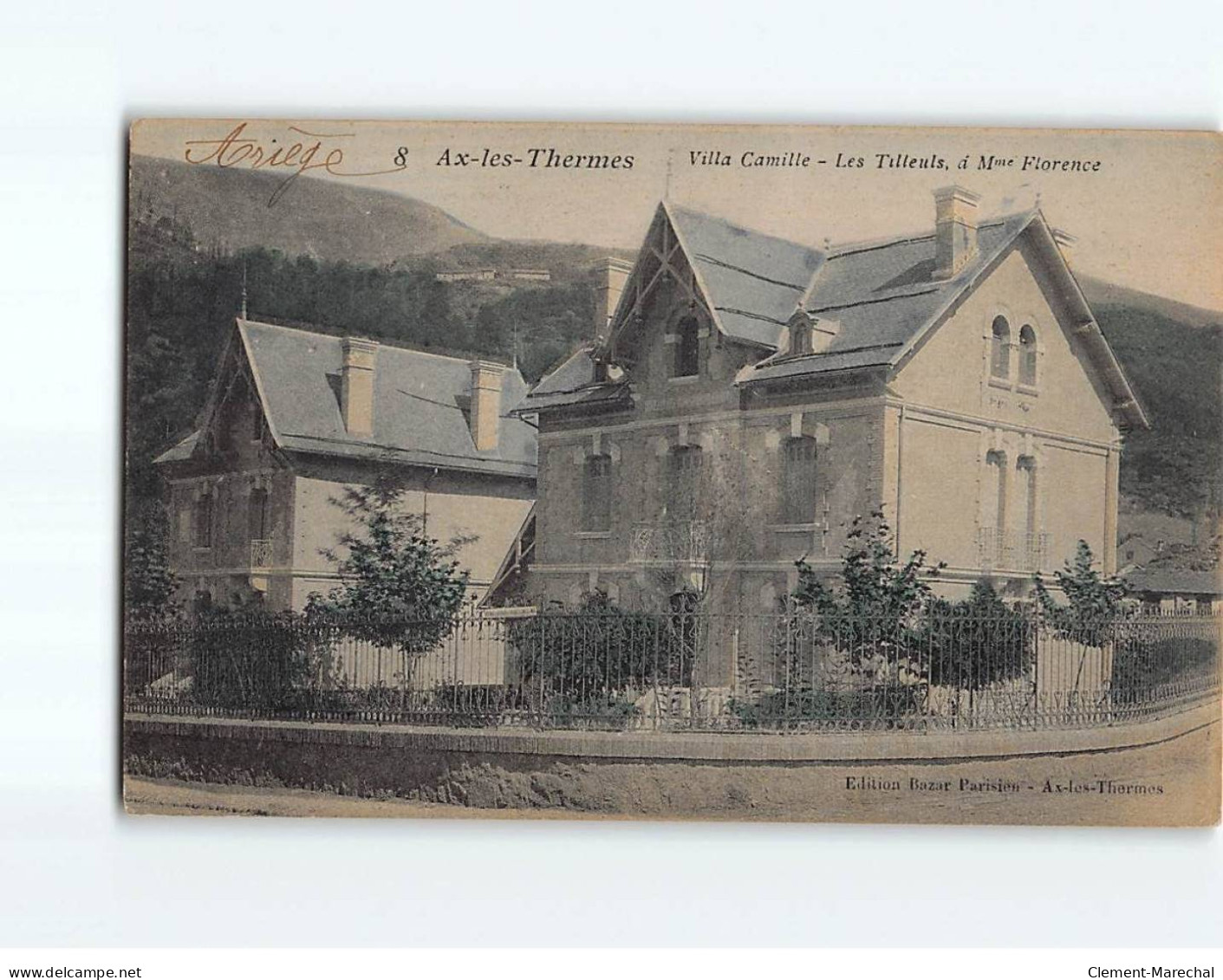 AX LES THERMES : Villa Camille, Les Tilleuls - Très Bon état - Ax Les Thermes