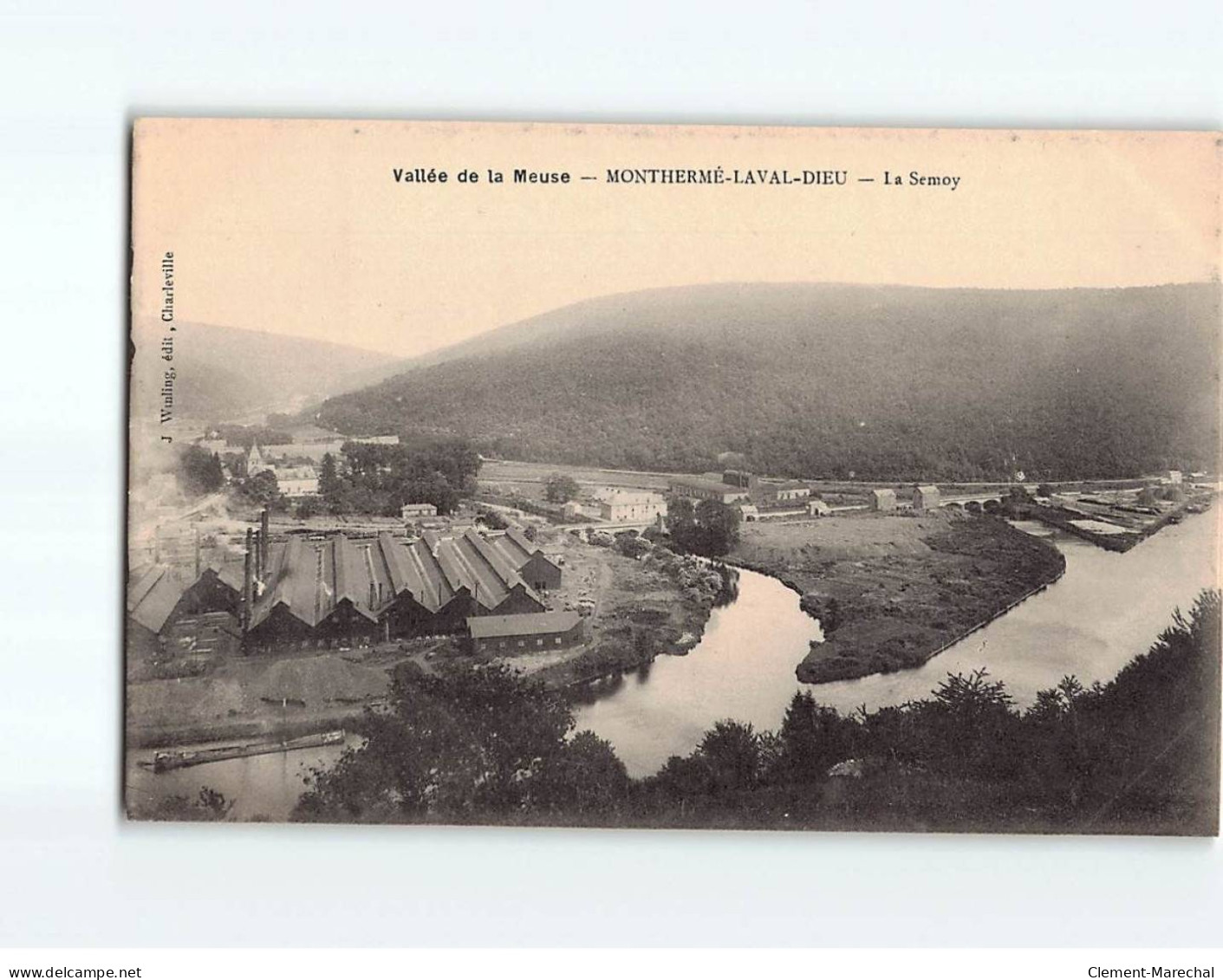 MONTHERME LAVAL DIEU : La Semoy - Très Bon état - Montherme