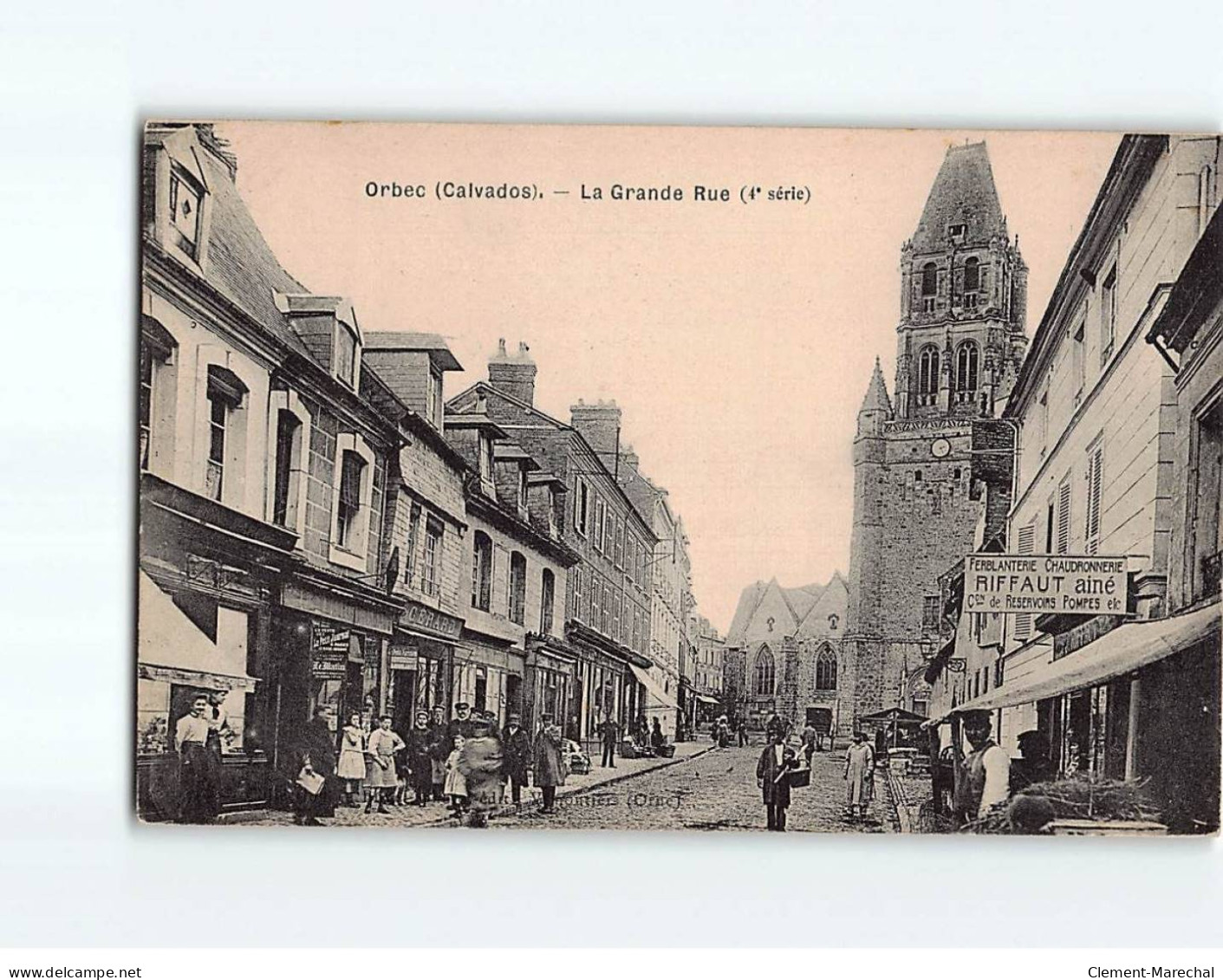 ORBEC : La Grande Rue - Très Bon état - Orbec