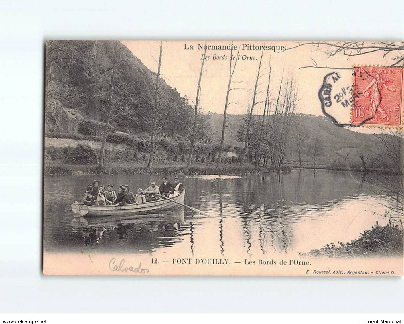 PONT D'OUILLY : Les Bords De L'Orne - état - Pont D'Ouilly