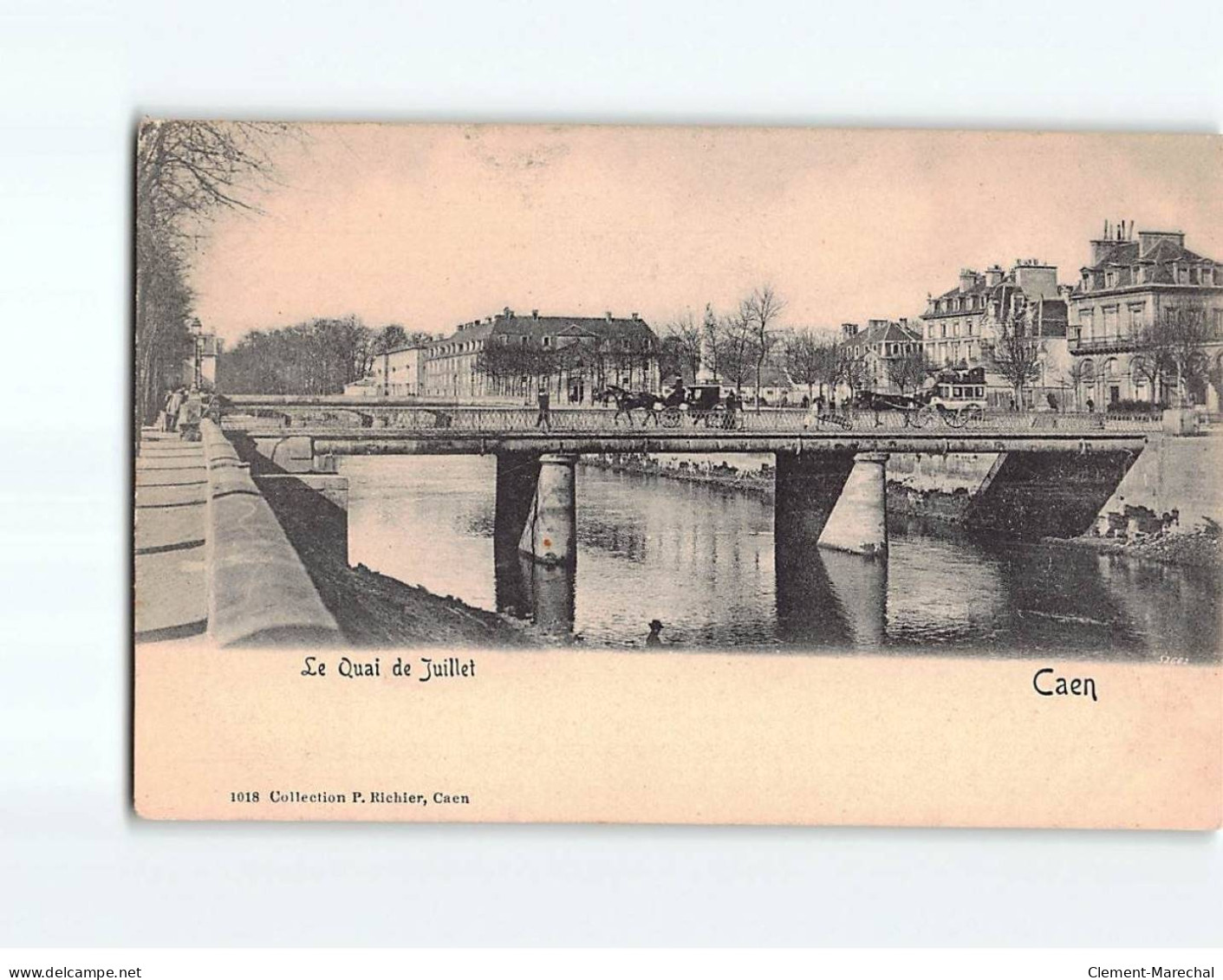 CAEN : Le Quai De Juillet - Très Bon état - Caen