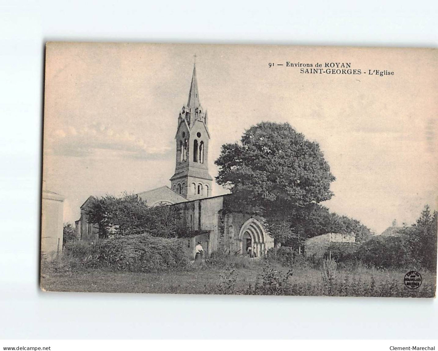 SAINT GEORGES : L'Eglise - Très Bon état - Saint-Georges-de-Didonne