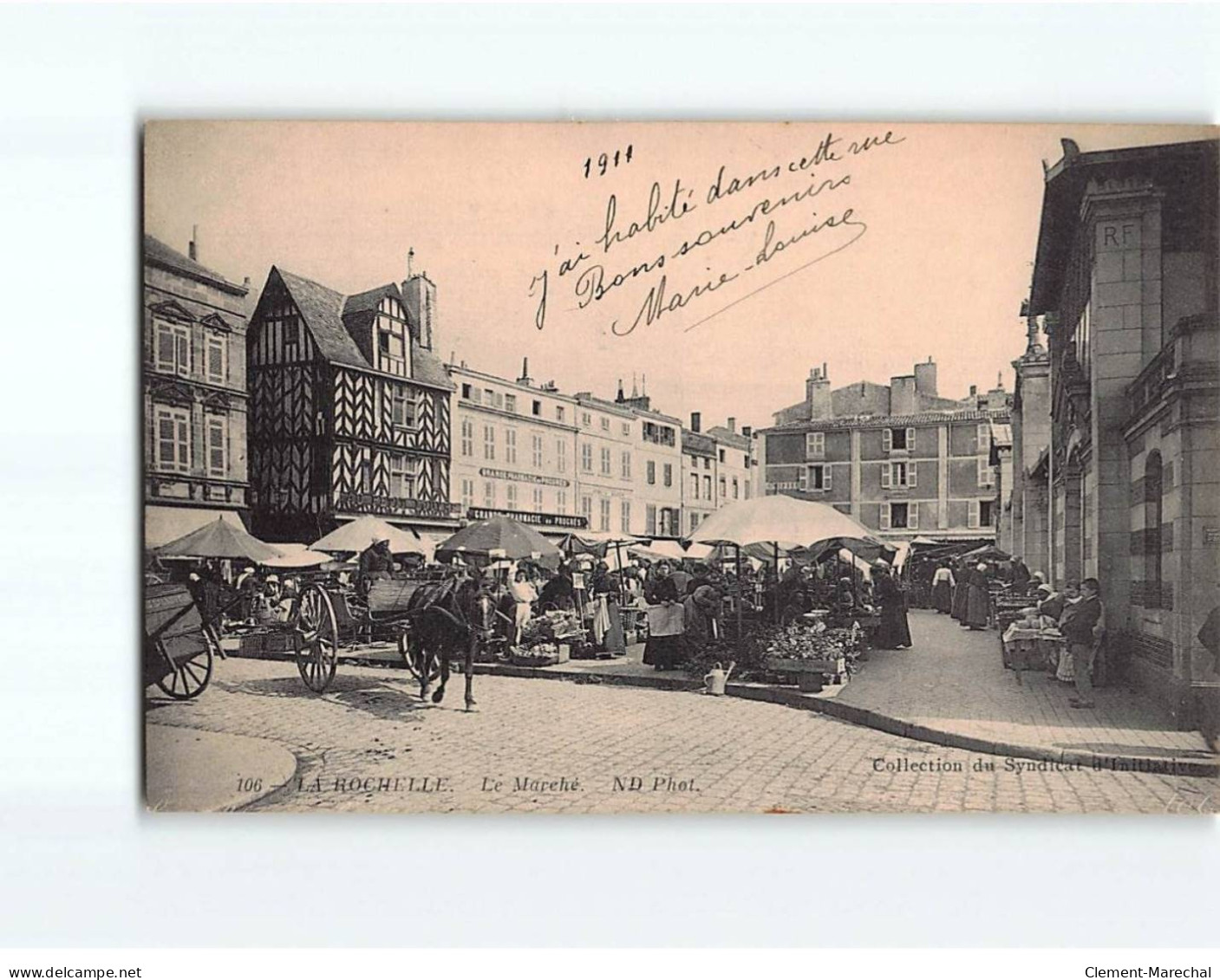 LA ROCHELLE : Le Marché - Très Bon état - La Rochelle