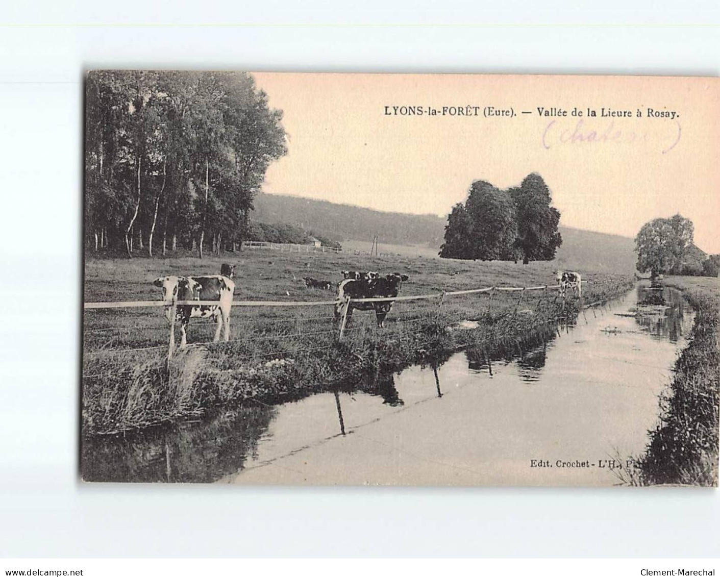 LYONS LA FORET : Vallée De La Lieure à Rosay - Très Bon état - Lyons-la-Forêt