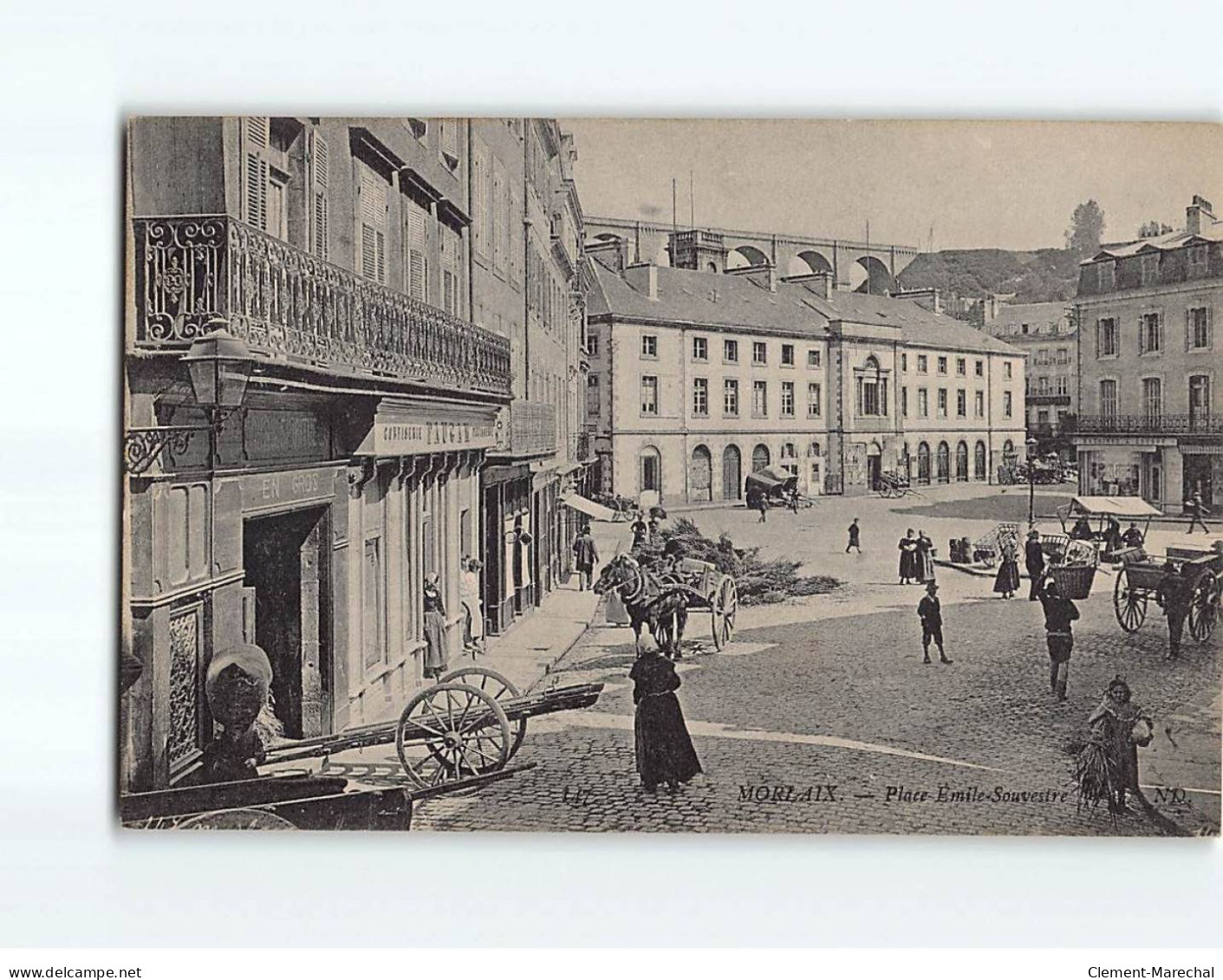 MORLAIX : Place Emile Souvestre - Très Bon état - Morlaix