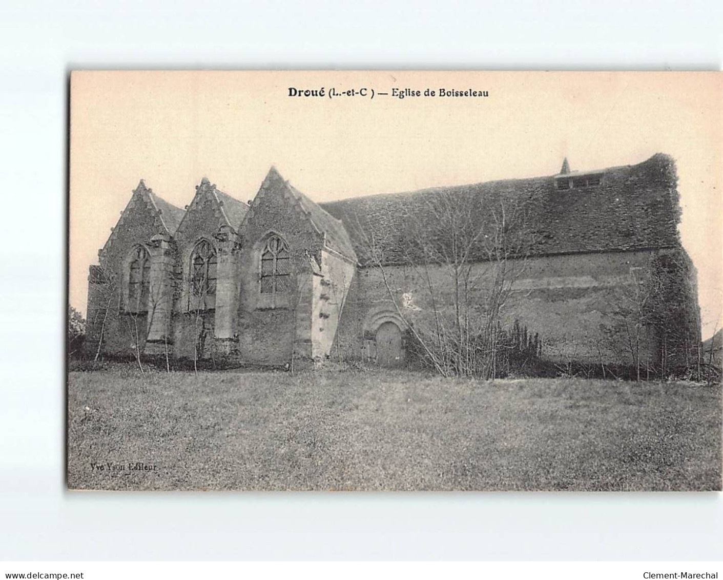 DROUE : Eglise De Boisseleau - Très Bon état - Droue