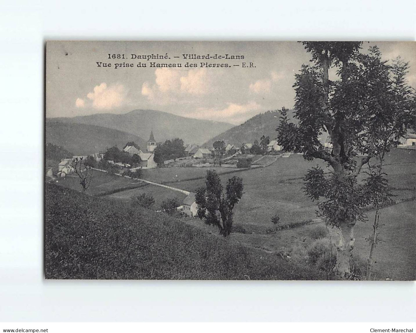 VILLARD DE LANS : Vue Prise Du Hameau Des Pierres - Très Bon état - Villard-de-Lans