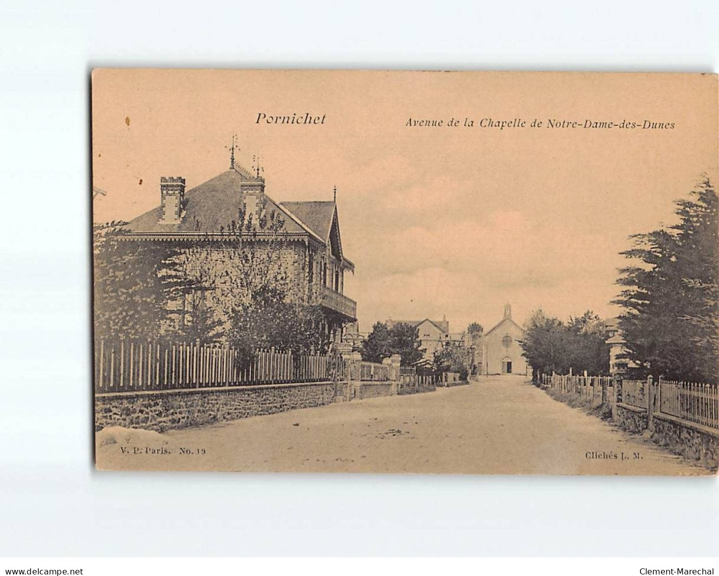 PORNICHET : Avenue De La Chapelle De Notre-Dame Des Dunes - état - Pornichet