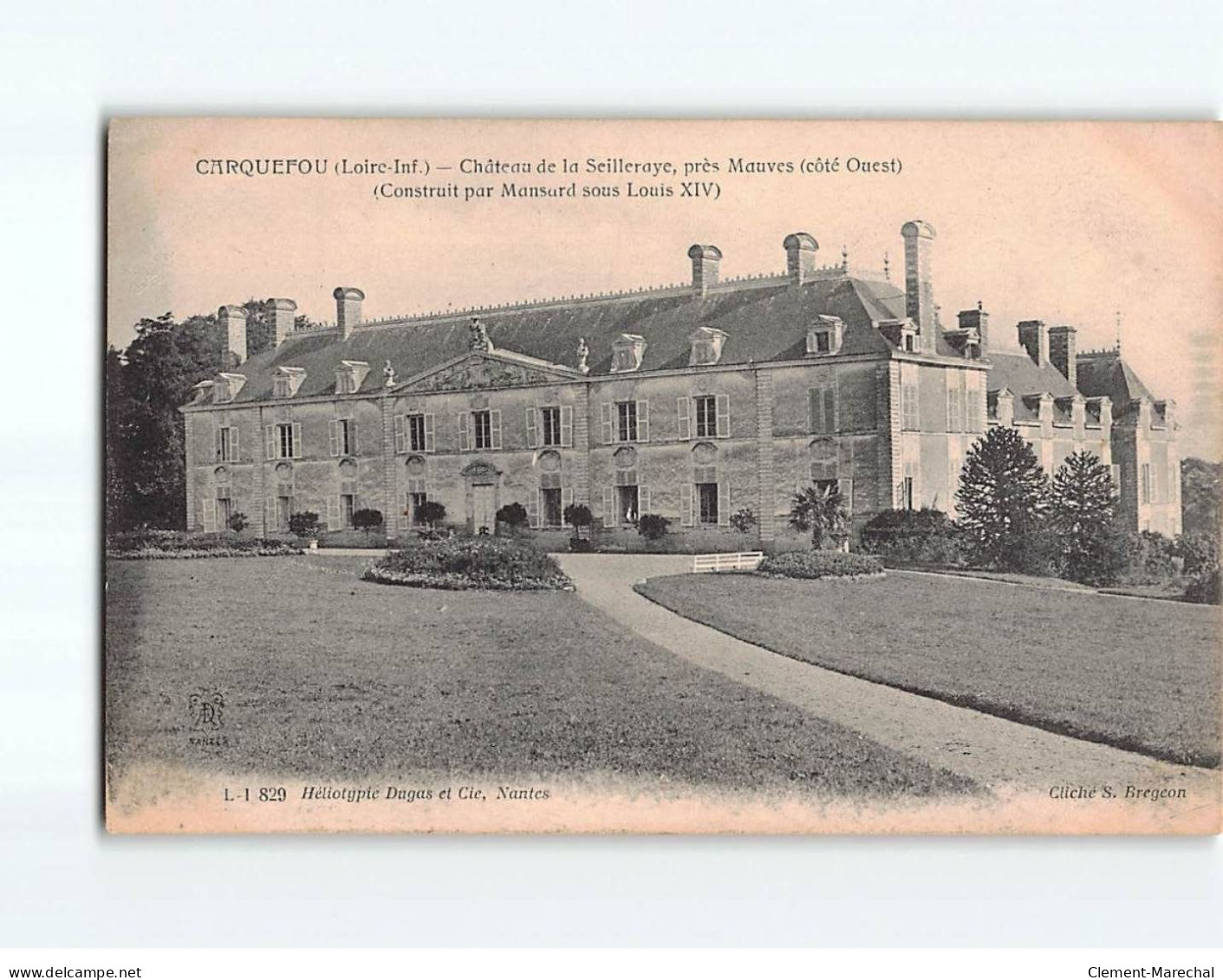 CARQUEFOU : Château De La Seilleraye - Très Bon état - Carquefou