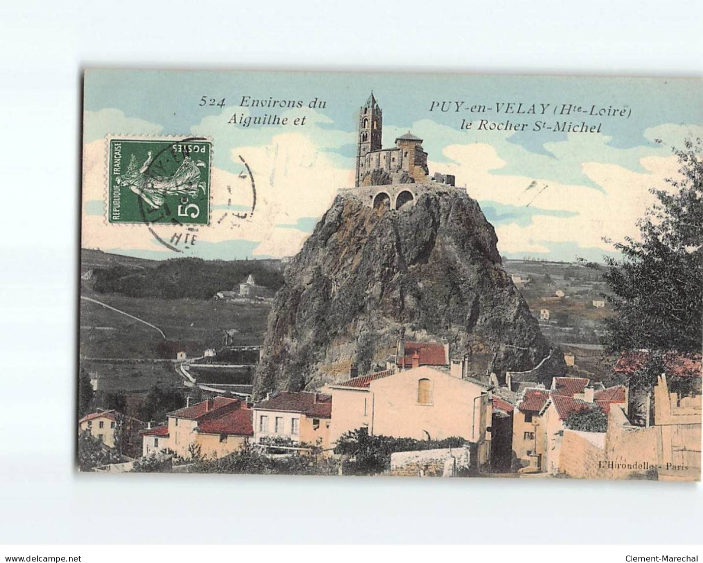 LE PUY EN VELAY : Le Rocher Saint-Michel - Très Bon état - Le Puy En Velay