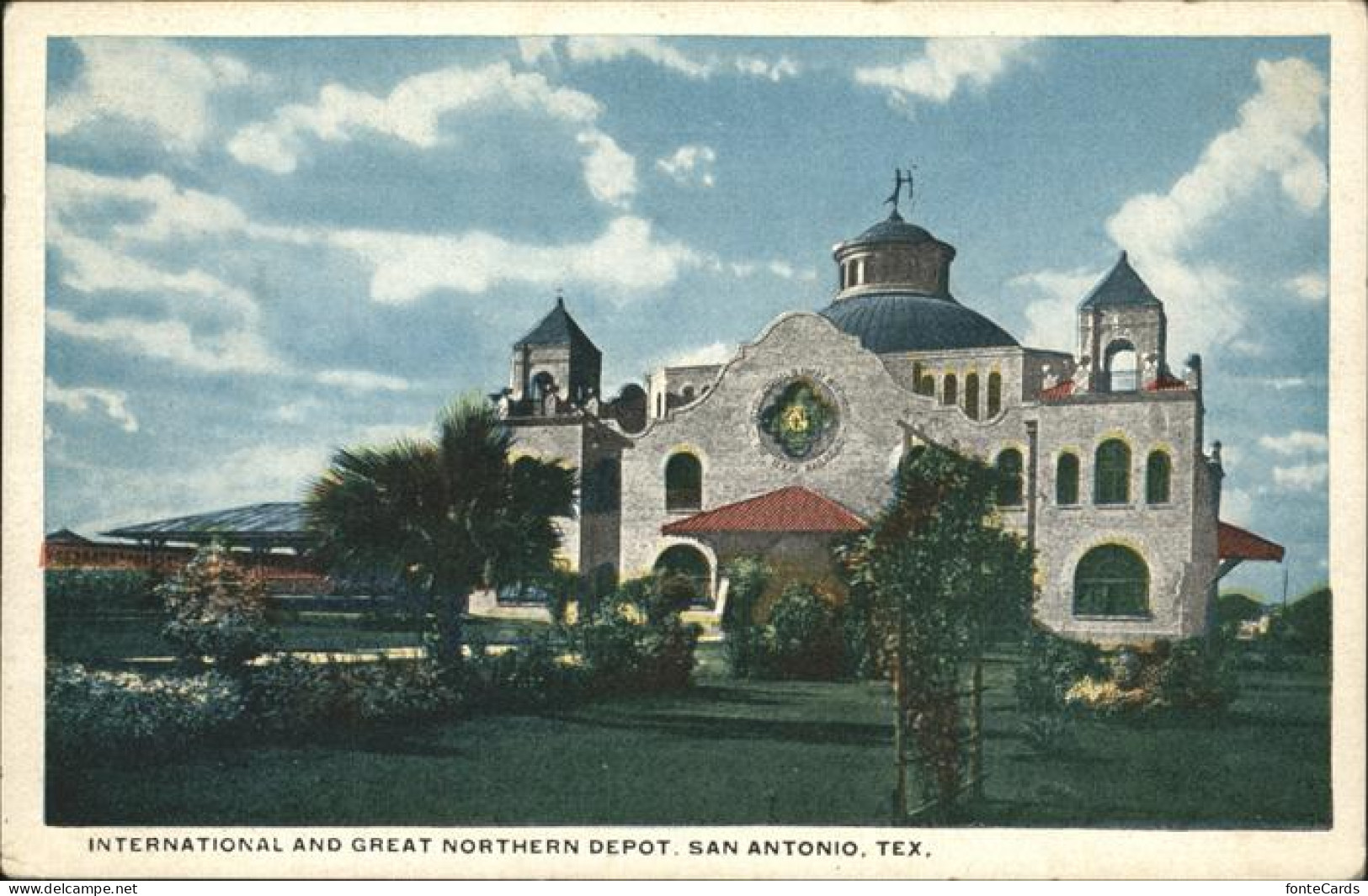 11322374 San_Antonio_Texas International And Great Northern Depot - Andere & Zonder Classificatie