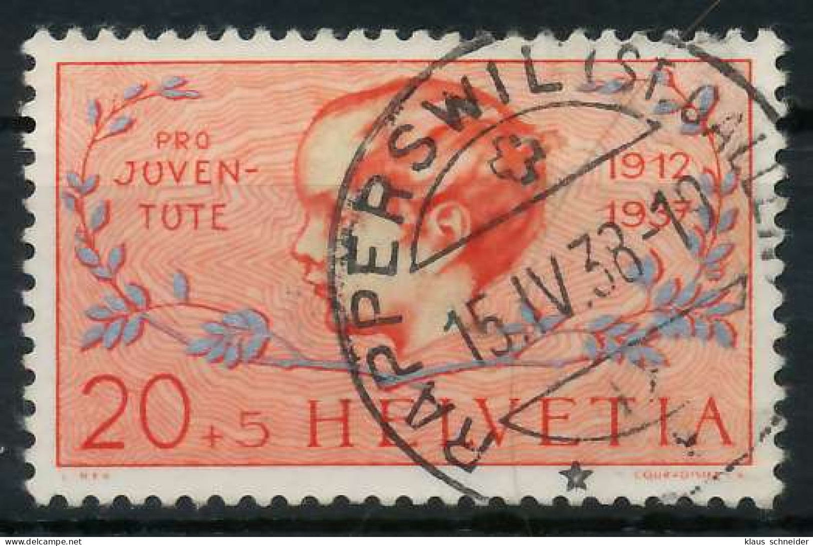 SCHWEIZ PRO JUVENTUTE Nr 316 Zentrisch Gestempelt X6A36CA - Used Stamps