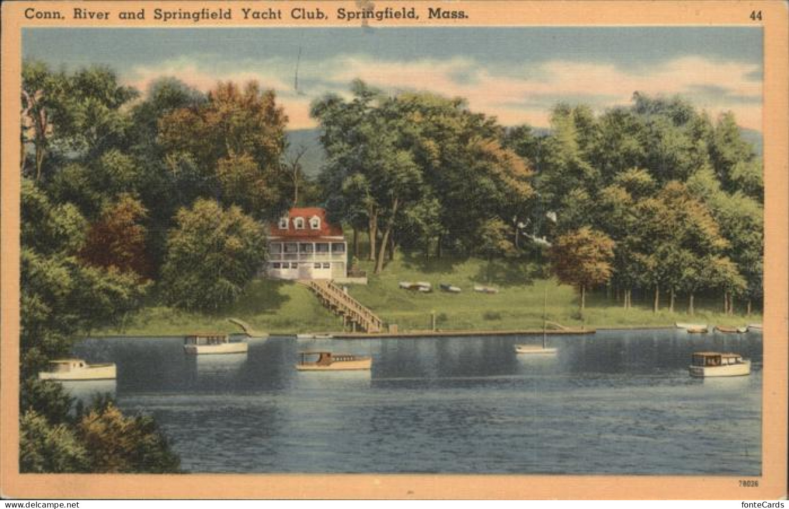 11321144 Springfield_Massachusetts Conn. River Springfield Yacht Club - Andere & Zonder Classificatie