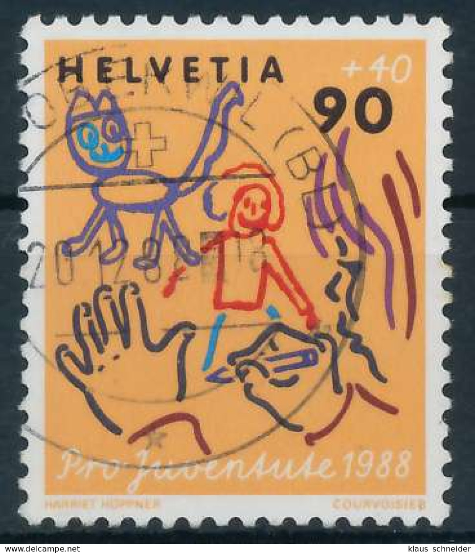 SCHWEIZ PRO JUVENTUTE Nr 1384 Gestempelt X6AA30E - Used Stamps