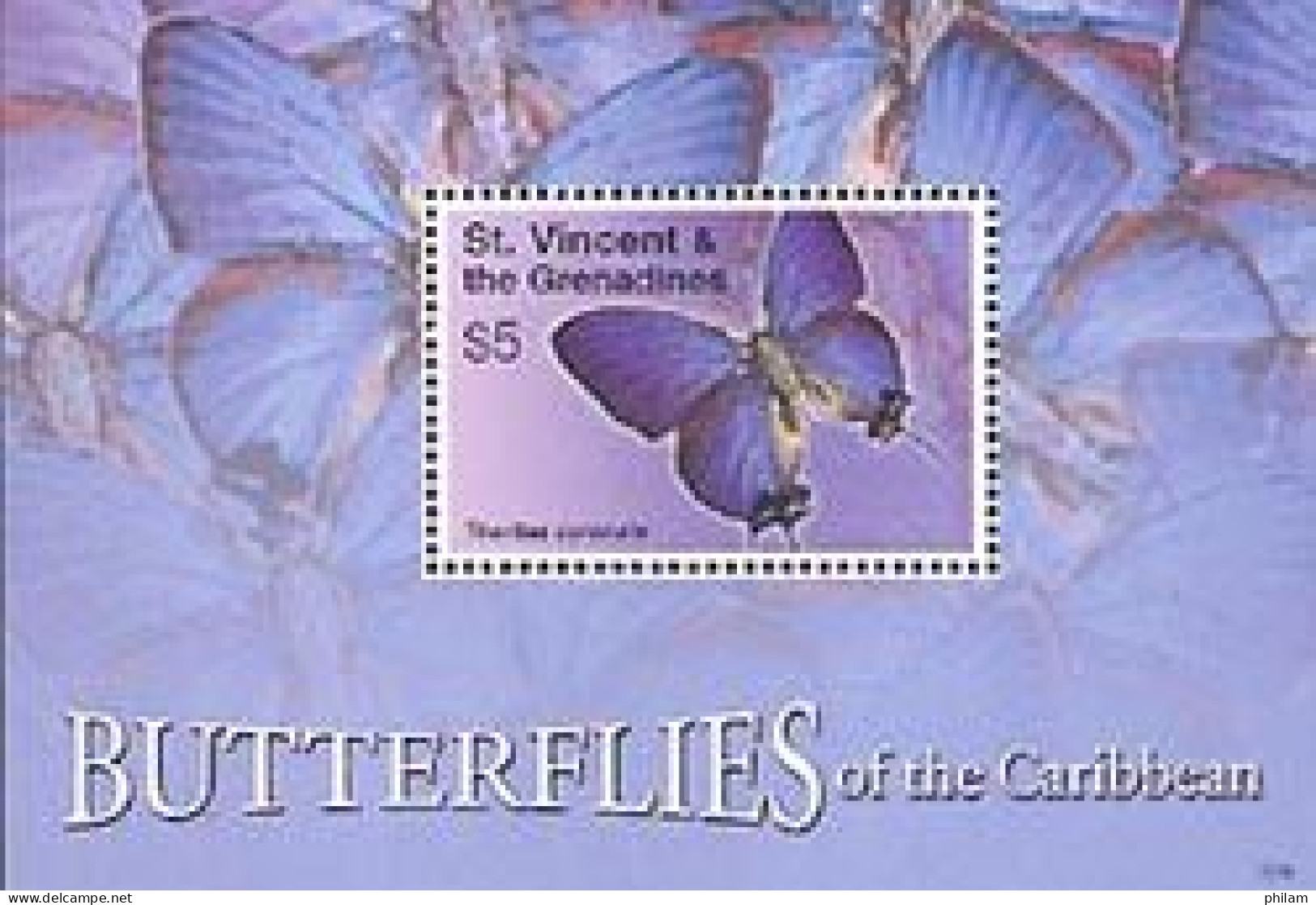 ST VINCENT 2007 - Papillons - Theritas Coronata - BF - Butterflies