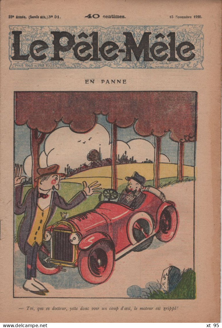 Le Pele Mele - Lot De 14 Revues Differentes - Voir Scan - Etat Correct En General - Nombreuses Illustrations - 1900 - 1949