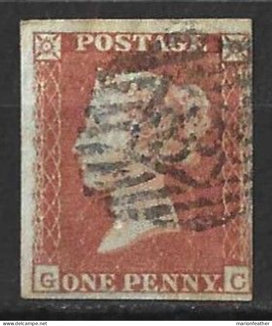 GB.....QUEEN VICTORIA..(1837-01..)...." 1841.."...1d....RED BROWN...3 MARGIN......(CAT.VAL.£35...)......USED..... - Gebraucht