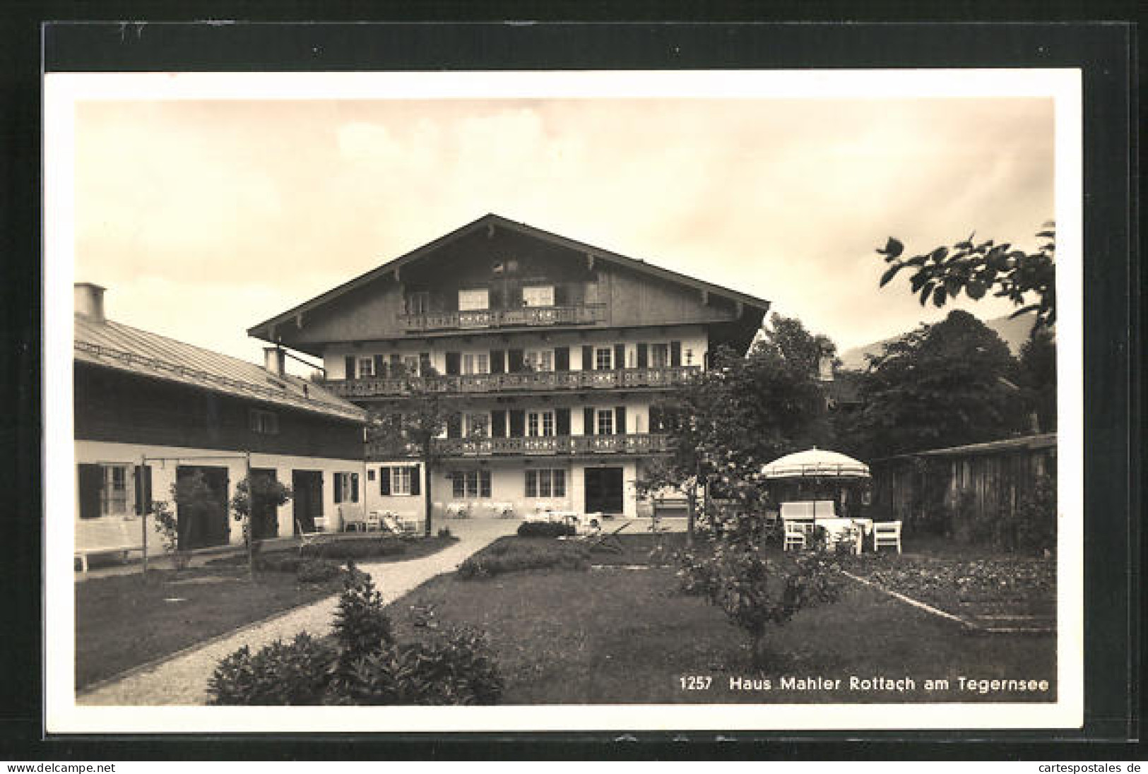 AK Rottach / Tegernsee, Hotel Haus Mahler  - Tegernsee