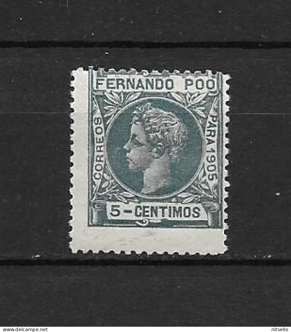 LOTE 2175 A  /// (C025)  FERNANDO POO 1905  EDIFIL Nº: 140 **MNH    ¡¡¡  OFERTA - LIQUIDATION - JE LIQUIDE !!! - Fernando Poo