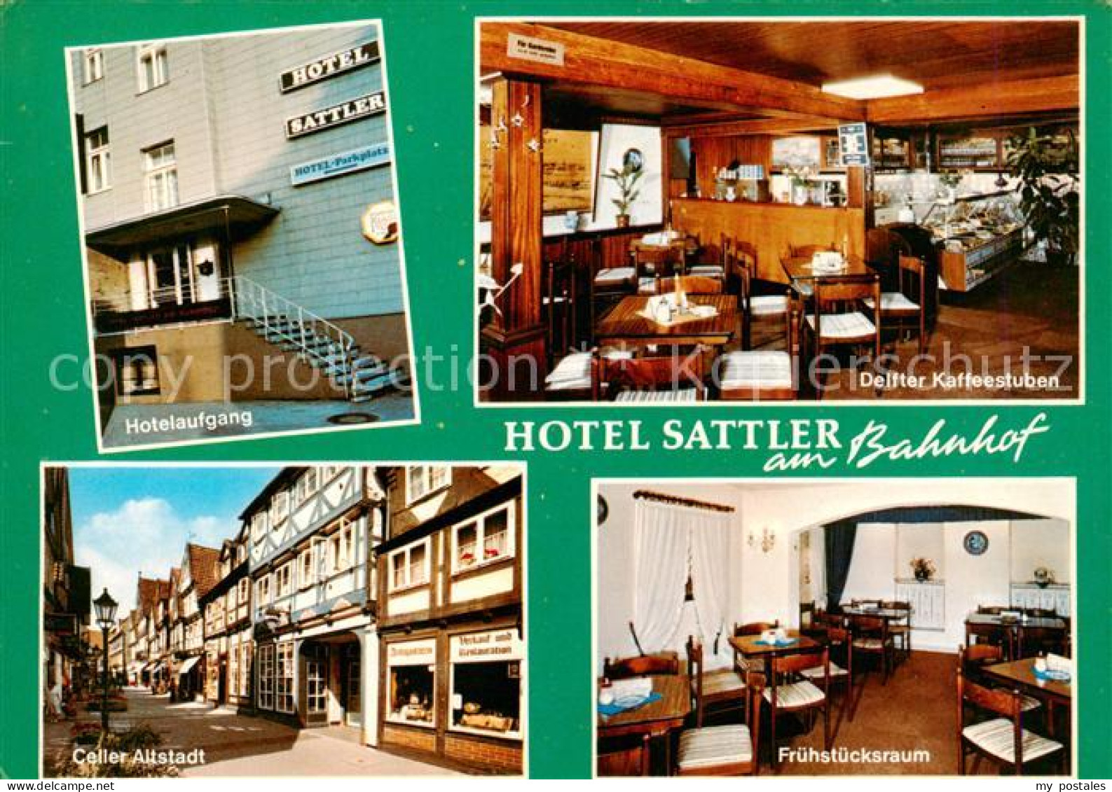 73864979 Celle  Niedersachsen Hotel Sattler Hotelaufgang Delfter Kaffeestuben Ce - Celle