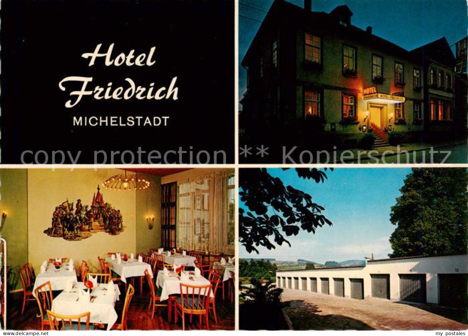 73864972 Michelstadt Hotel Friedrich Gaststube Garagen Michelstadt - Michelstadt